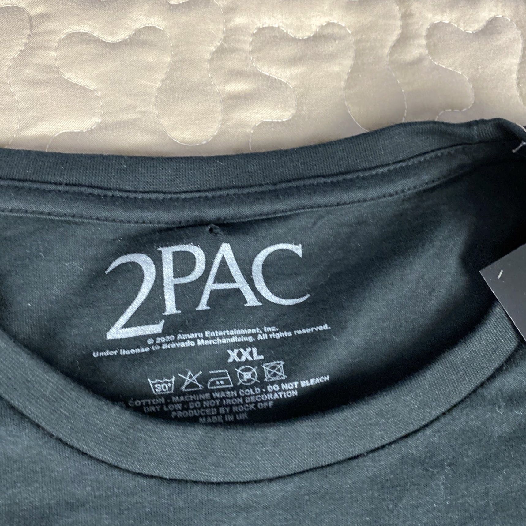 New Rock 2pac All Eyez On Me T Shirt Graphic Tee Mens 2XL Black Hip Hop UK Rock Off Rock Off UK hip hop Size US XXL / EU 58 / 5 - 5 Thumbnail