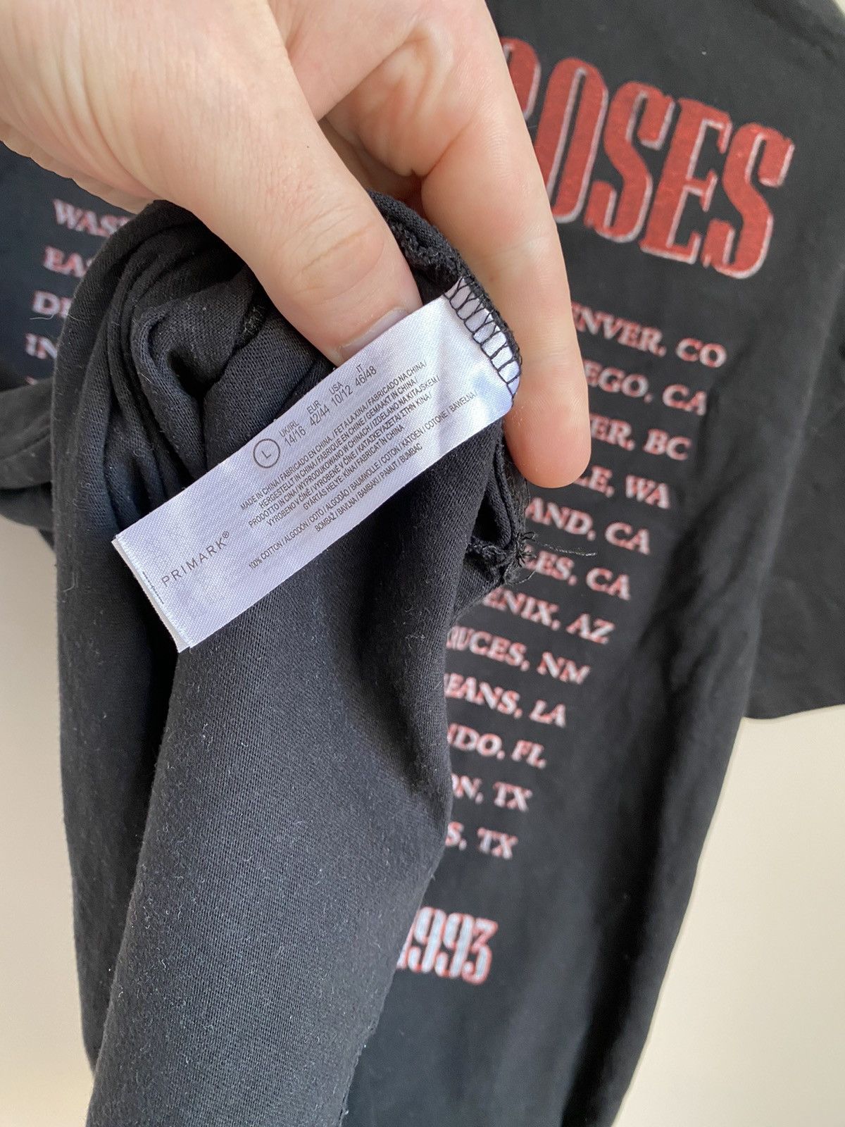 Guns N' Roses Guns N Roses rock band tour tee Size US L / EU 52-54 / 3 - 6 Thumbnail