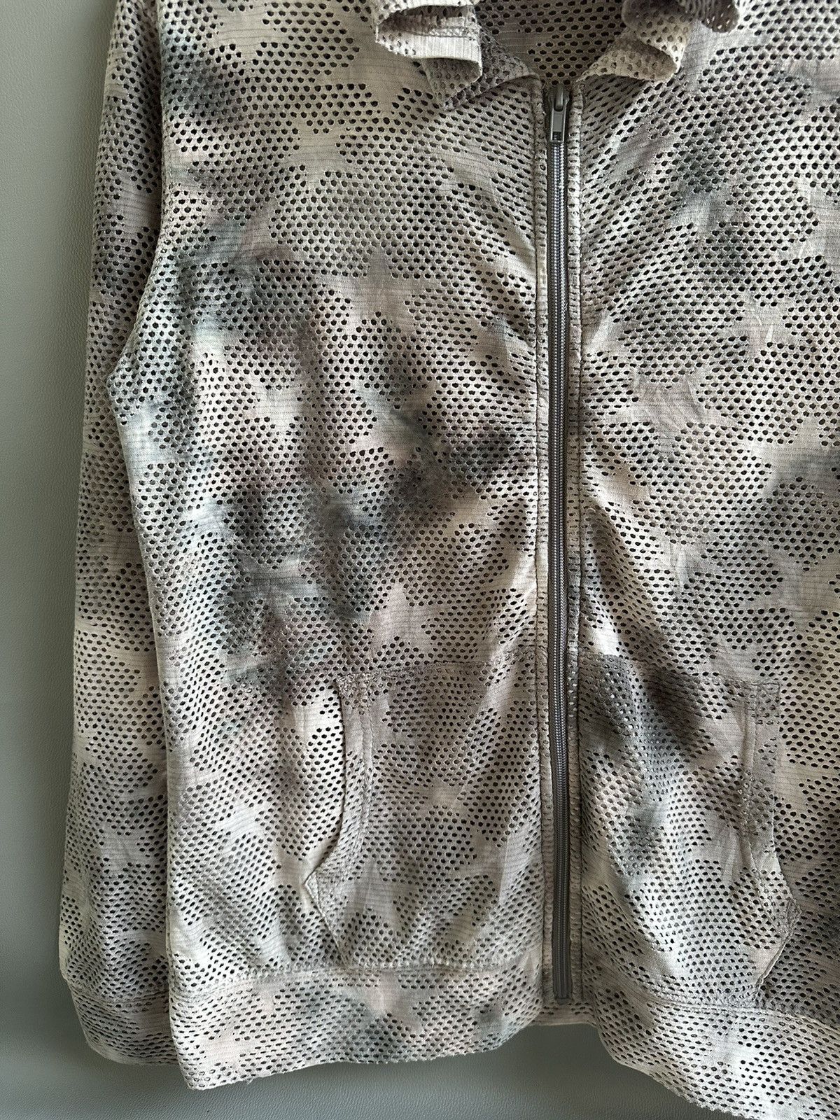 Beauty Beast UNDERWOOD SCHOOL VINTAGE TRANSPARENT ABSTRACT ZIP HOODIE Size US L / EU 52-54 / 3 - 4 Thumbnail