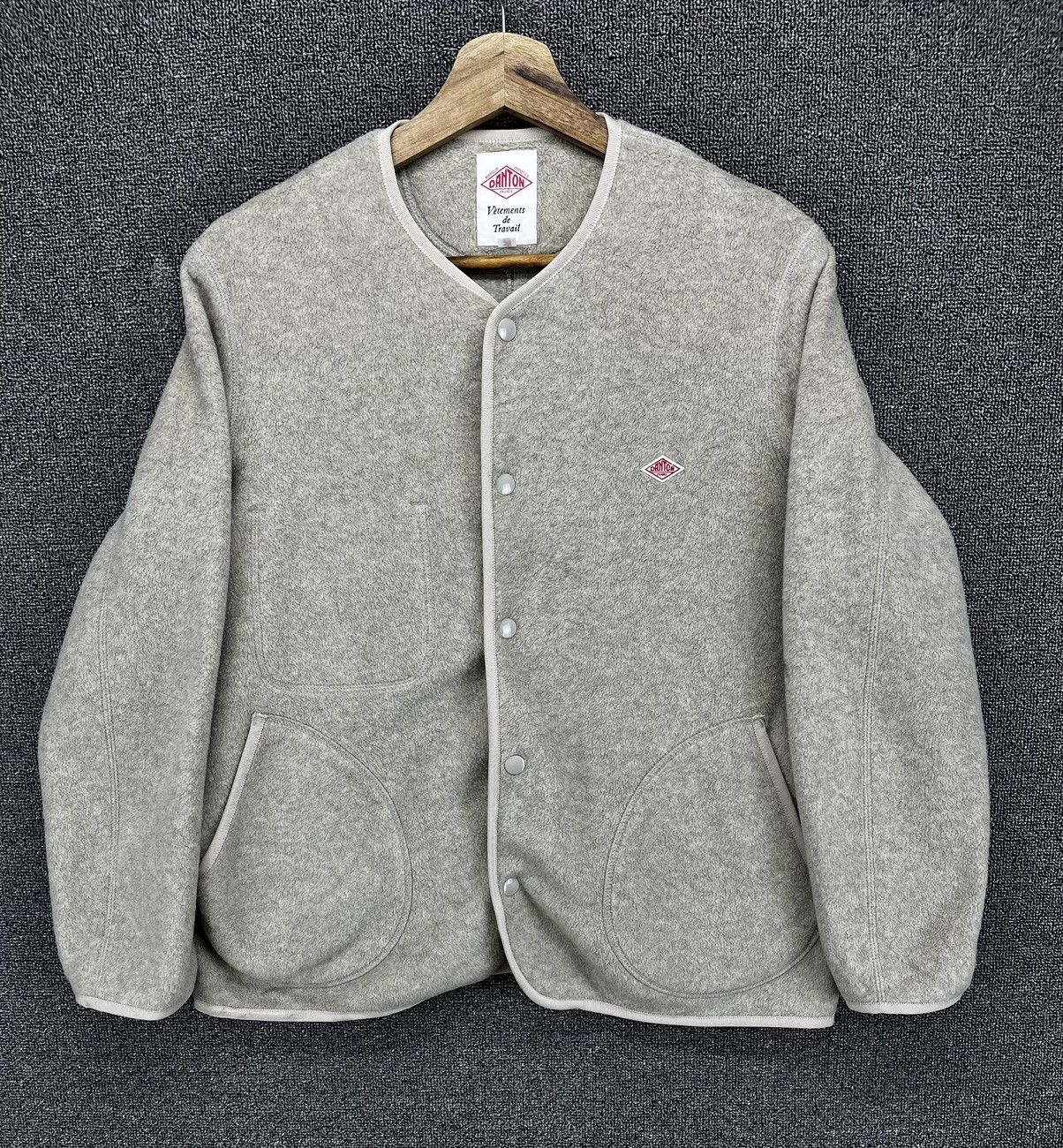 Danton Vintage Danton Ventement Fleece Button Up Rare Jacket Size XS / US 0-2 / IT 36-38 - 1 Thumbnail