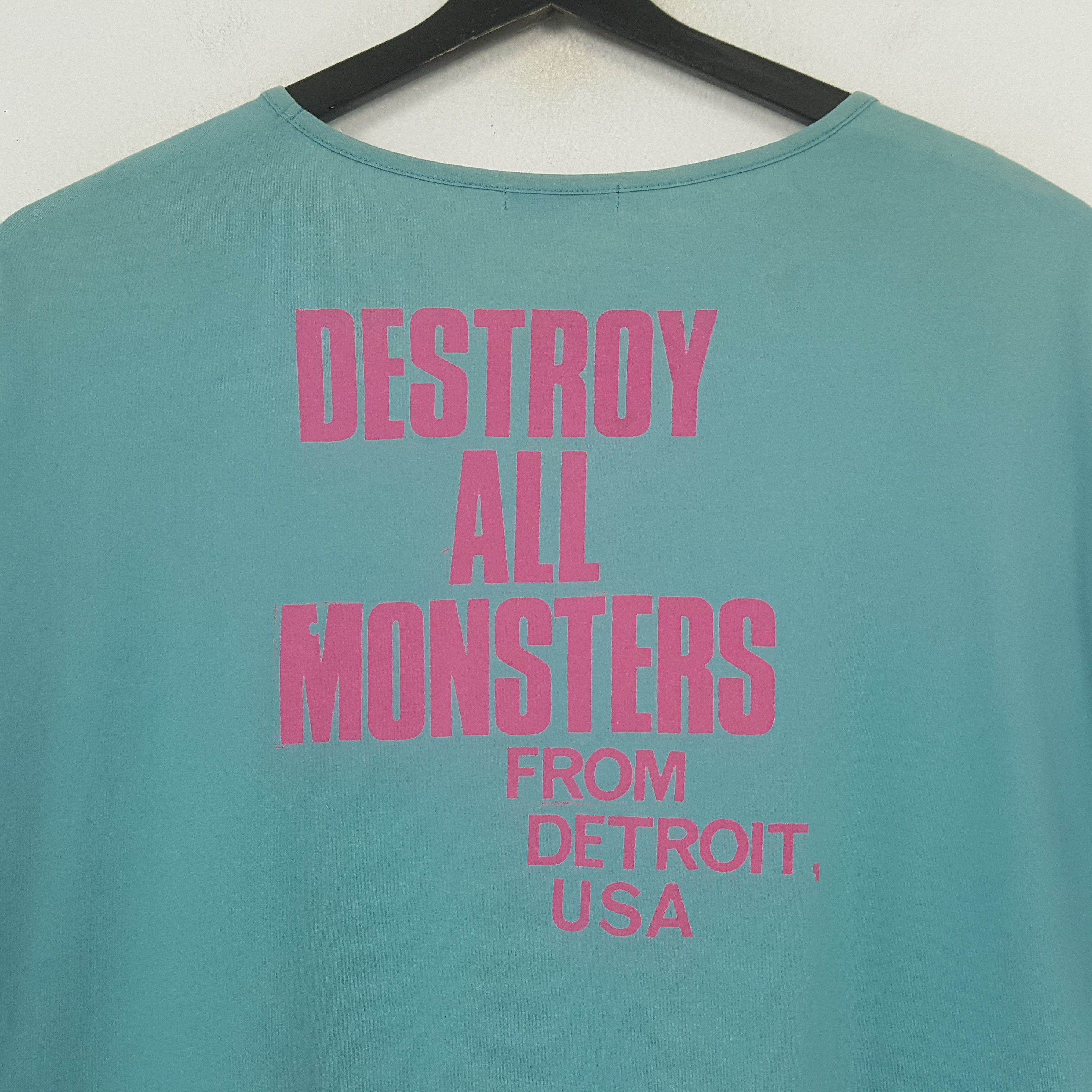 Hysteric Glamour Hysteric Glamour DESTROY ALL MONSTERS Tshirt C285N49 Size XXL / US 16-18 / IT 52-54 - 4 Thumbnail