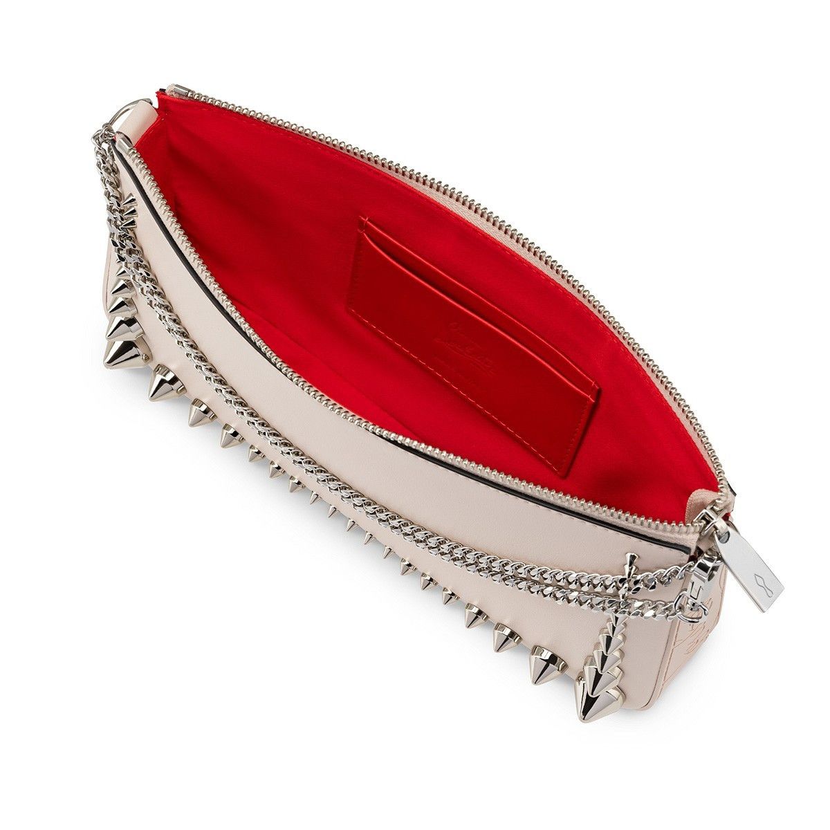 Christian Louboutin o1s1wg110225 Size: OS/Loubila Shoulder Bag in White Size ONE SIZE - 6 Thumbnail