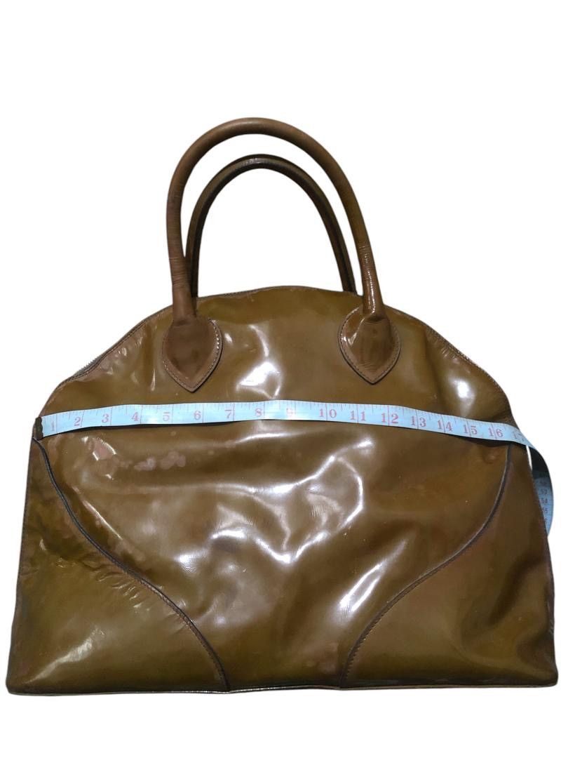 Furla × Vintage Vintage Furla Handbag Leather Size ONE SIZE - 3 Thumbnail