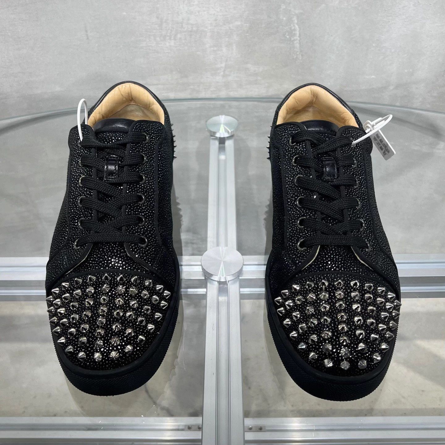 Other CL Black Red Sole Riveted 44 Shoes Size US 11 / EU 44 - 1 Thumbnail