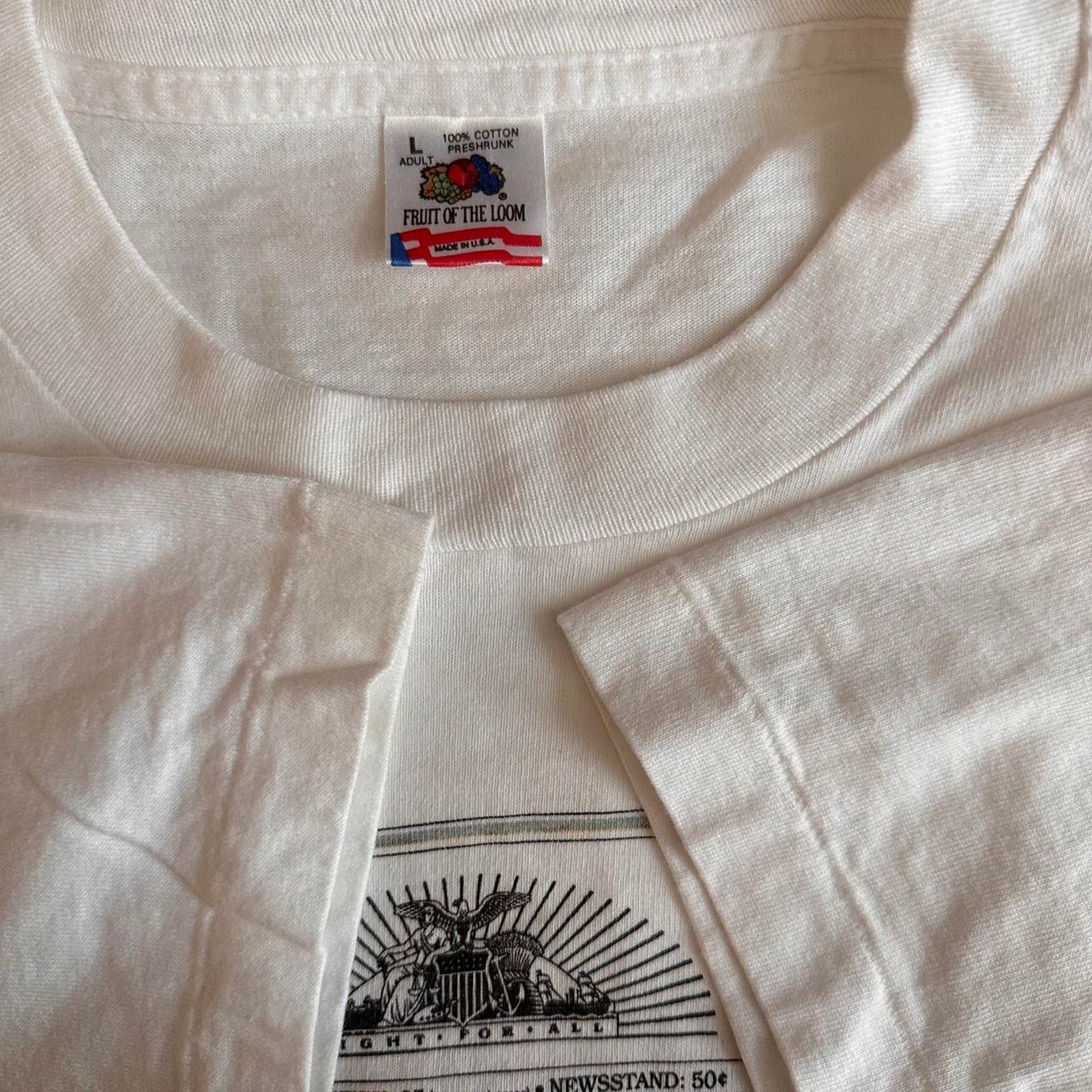 Fruit Of The Loom × Vintage Vintage 1995 Baltimore Orioles Cal Ripkin Jr T-Shirt Size US L / EU 52-54 / 3 - 7 Thumbnail
