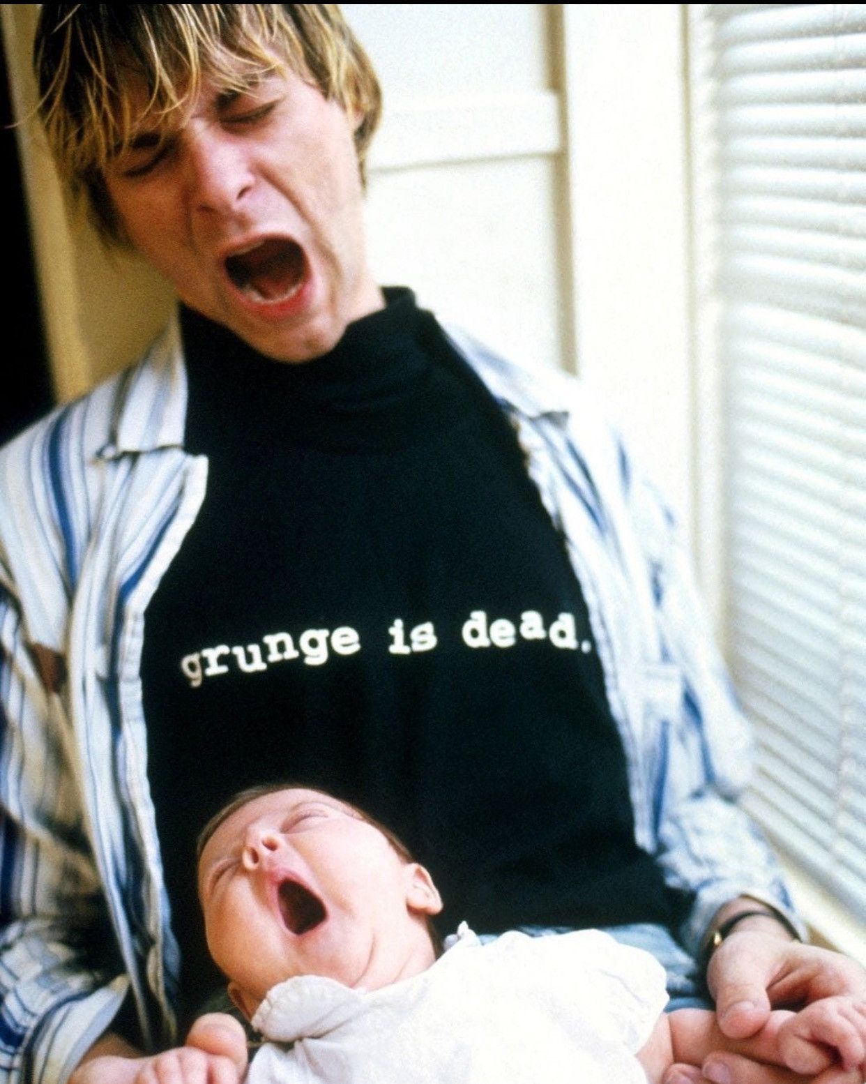 Band Tees × Vintage Grunge Is Dead Kurt Cobain Size US M / EU 48-50 / 2 - 6 Thumbnail