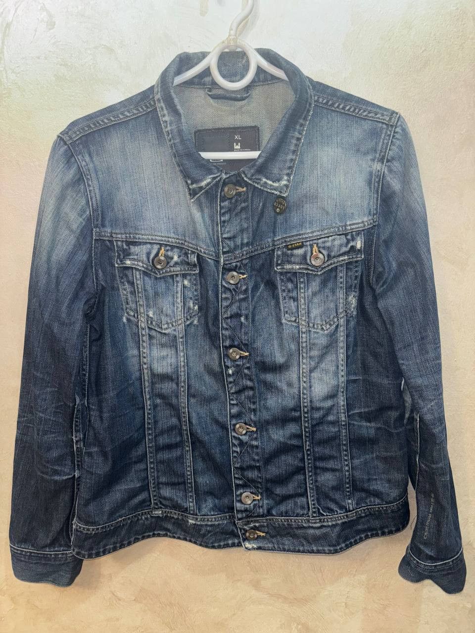 G-Star Vintage G-Star RAW 3301 Trucker Denim Blue Jacket Size US M / EU 48-50 / 2 - 1 Thumbnail
