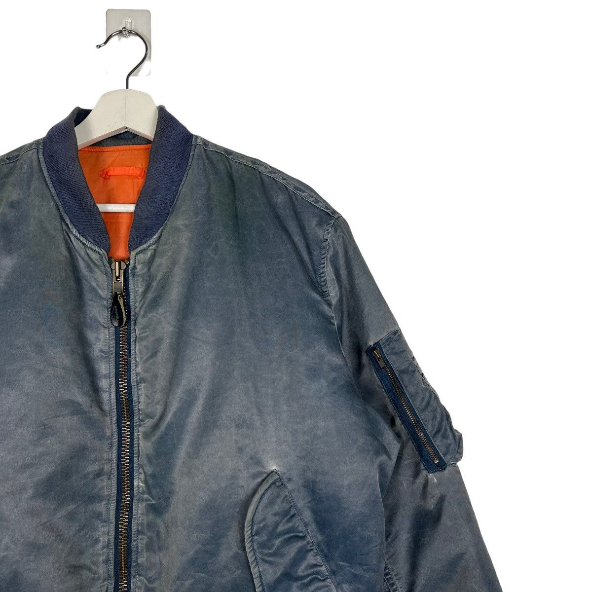 Japanese Brand 🔥 VINTAGE RIOT RIOT MA-1 BOMBER JACKET Size US L / EU 52-54 / 3 - 6 Thumbnail