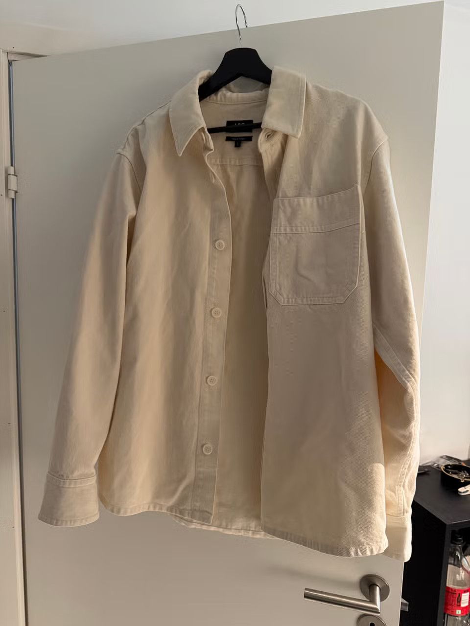 A.P.C. APC Overshirt - Cream Size US L / EU 52-54 / 3 - 1 Thumbnail