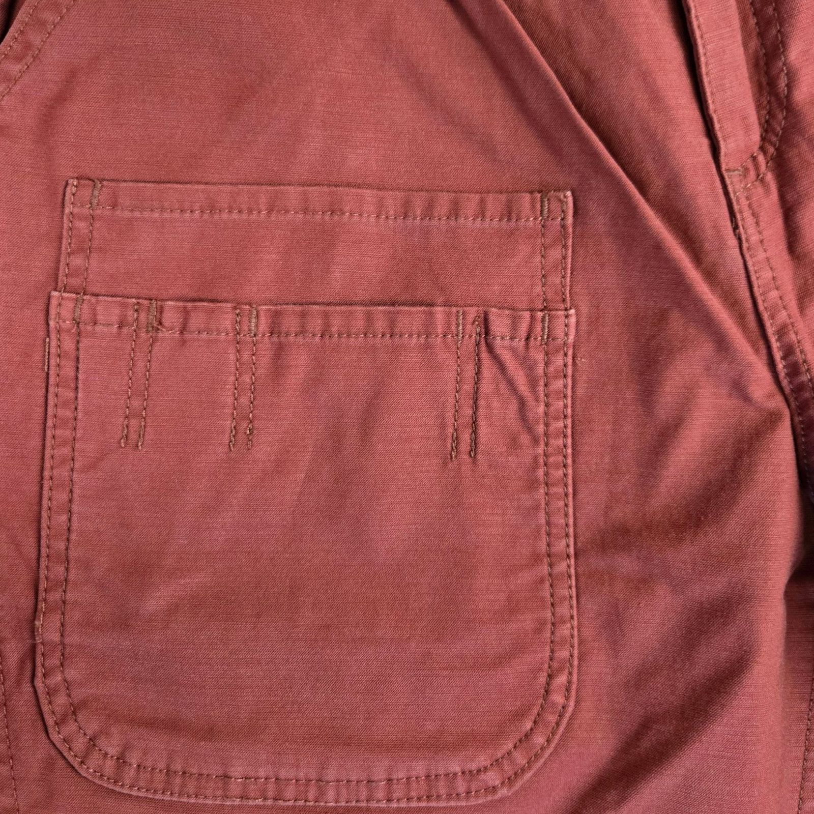 Free People Free People Red Cowboy Utility Cargo Pants Size XS Size 25" / US 0 / IT 36 - 7 Thumbnail