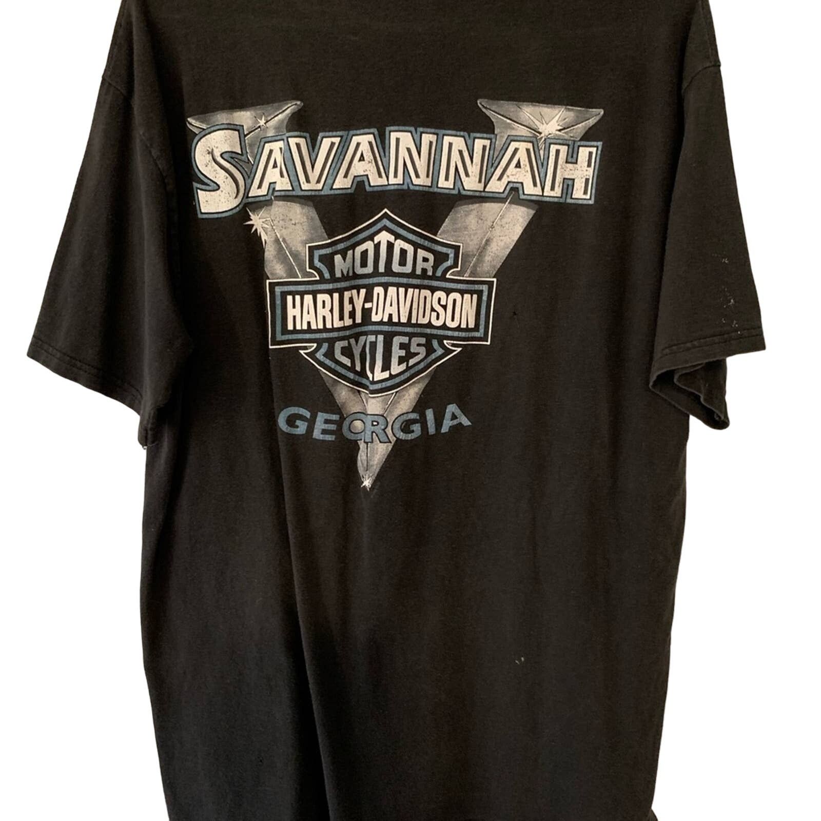 Harley Davidson VINTAGE 1997 HARLEY DAVIDSON SAVANNAH EAGLE SHIRT SZ L Size US L / EU 52-54 / 3 - 5 Thumbnail