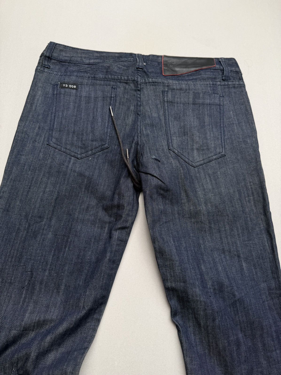 Japanese Brand Y3 lace up flare jeans Size US 28 / EU 44 - 7 Thumbnail