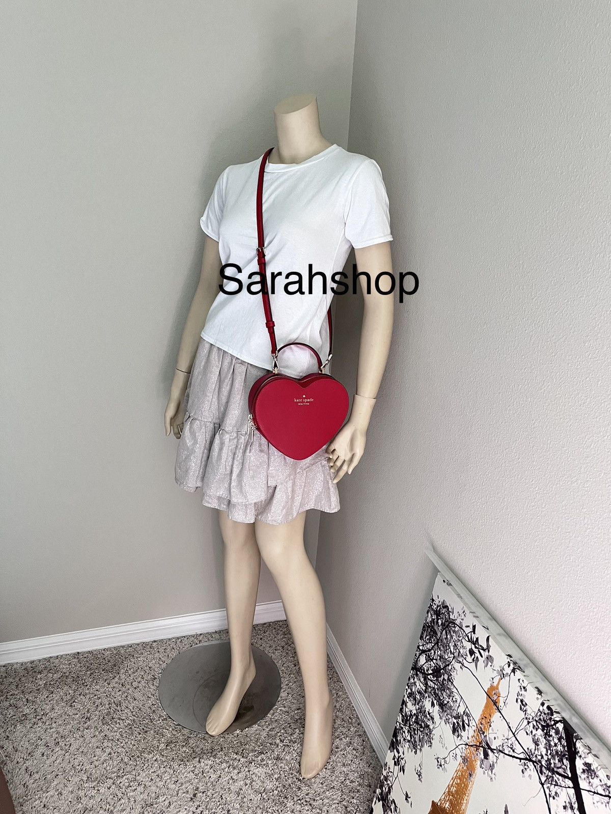 Kate Spade Kate Spade Love Shack Heart Crossbody Size ONE SIZE - 8 Thumbnail