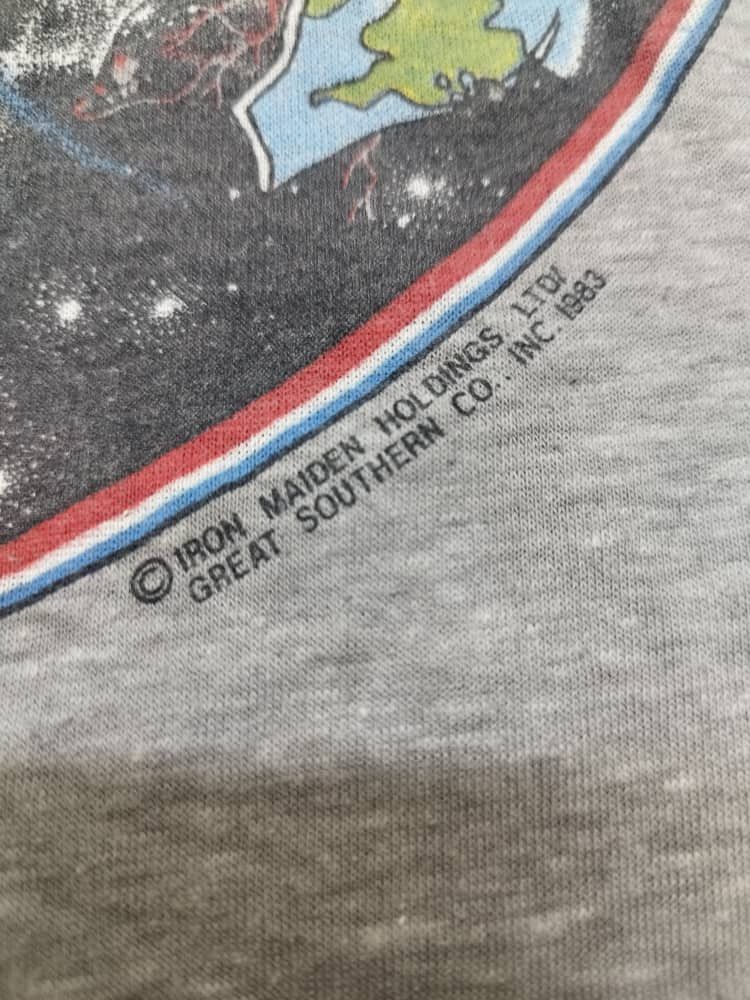 Iron Maiden × Vintage Vintage shirt iron maiden 3 quarter Size US M / EU 48-50 / 2 - 5 Thumbnail