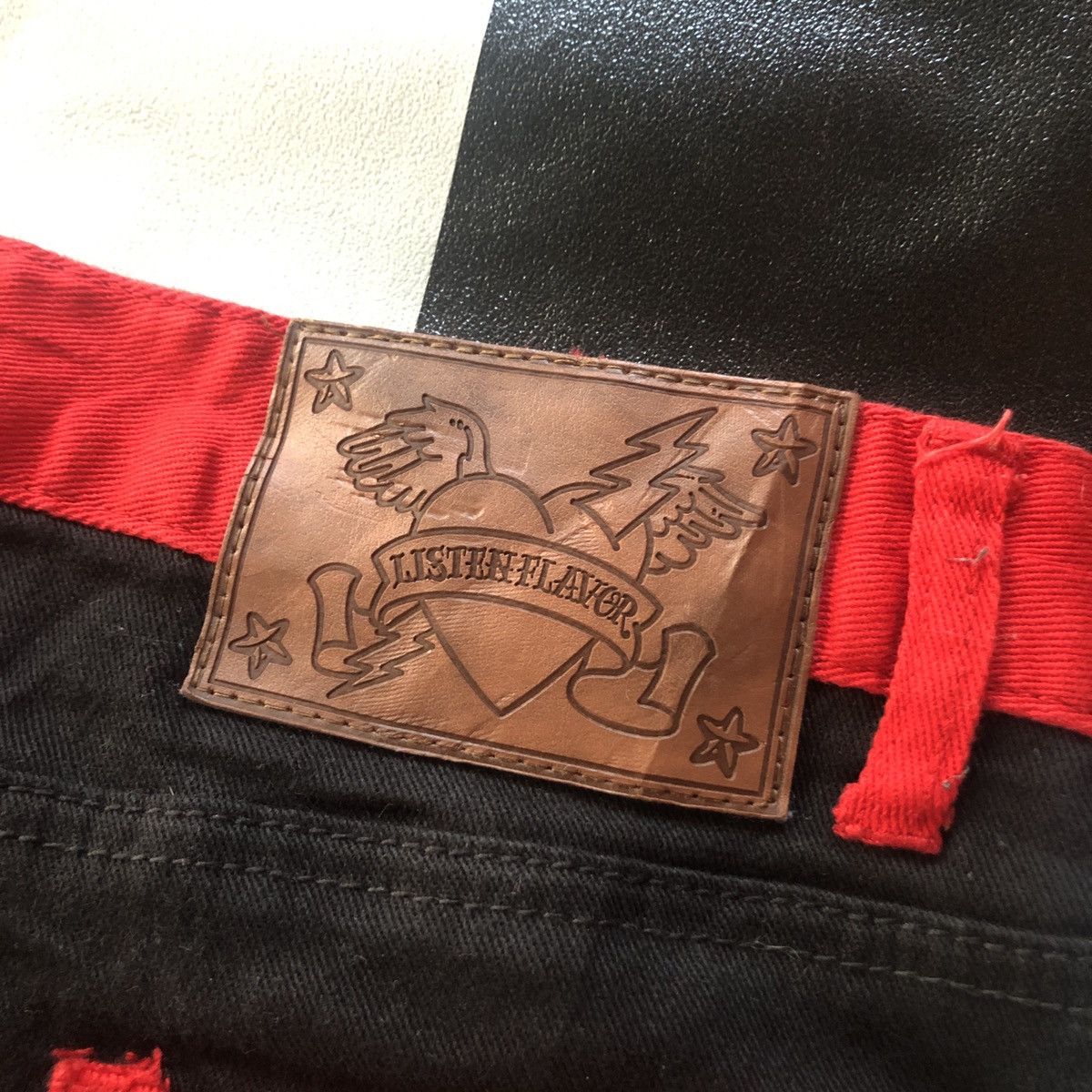 Designer × Japanese Brand Listen Flavor Design Punk Pants Size US 32 / EU 48 - 9 Thumbnail