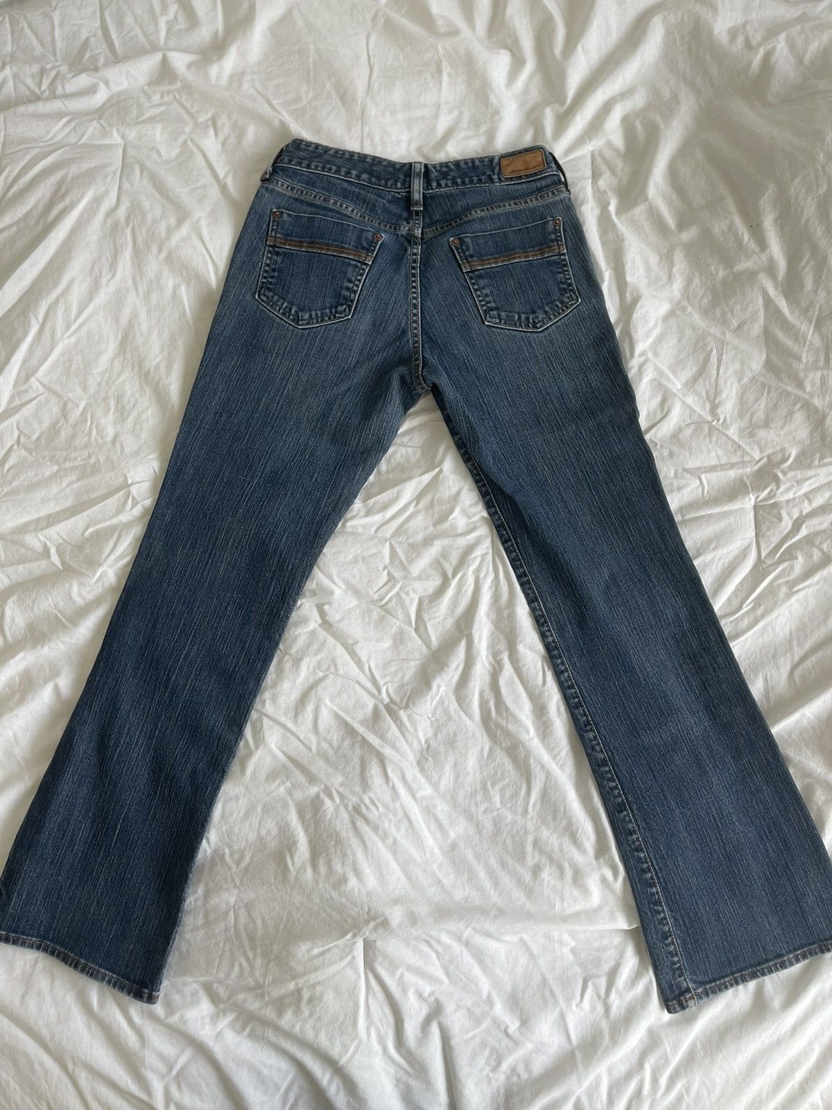 Eddie Bauer Classic boot cut blue jeans Size 27" / US 4 / IT 40 - 5 Thumbnail