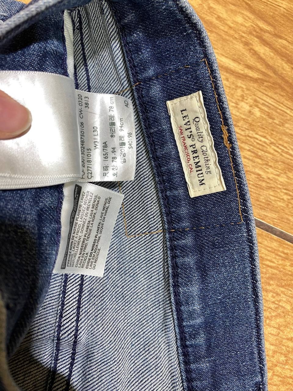 Levi's Levi's 519 Denim Jeans Size US 31 - 2 Thumbnail