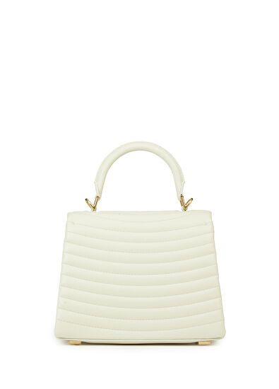Salvatore Ferragamo o1s1rm0325 Size: OS / Leather Shoulder Bag in White Size ONE SIZE - 4 Thumbnail