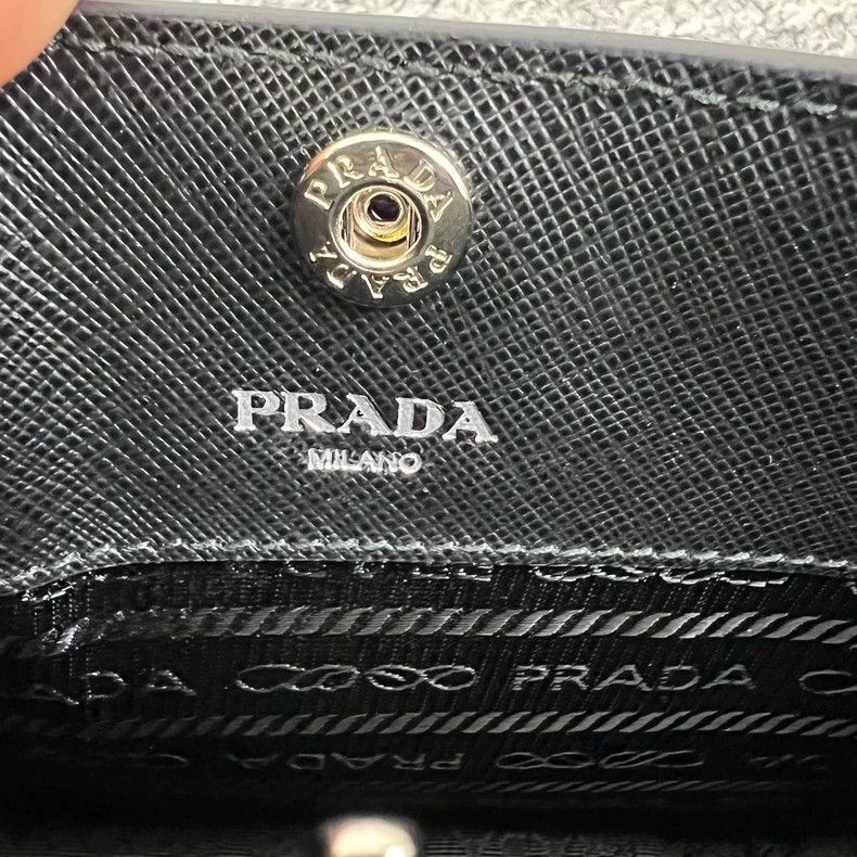Prada Prada Cross-patterned cowhide cross-body bag 2501-Nextarrow Size ONE SIZE - 4 Thumbnail
