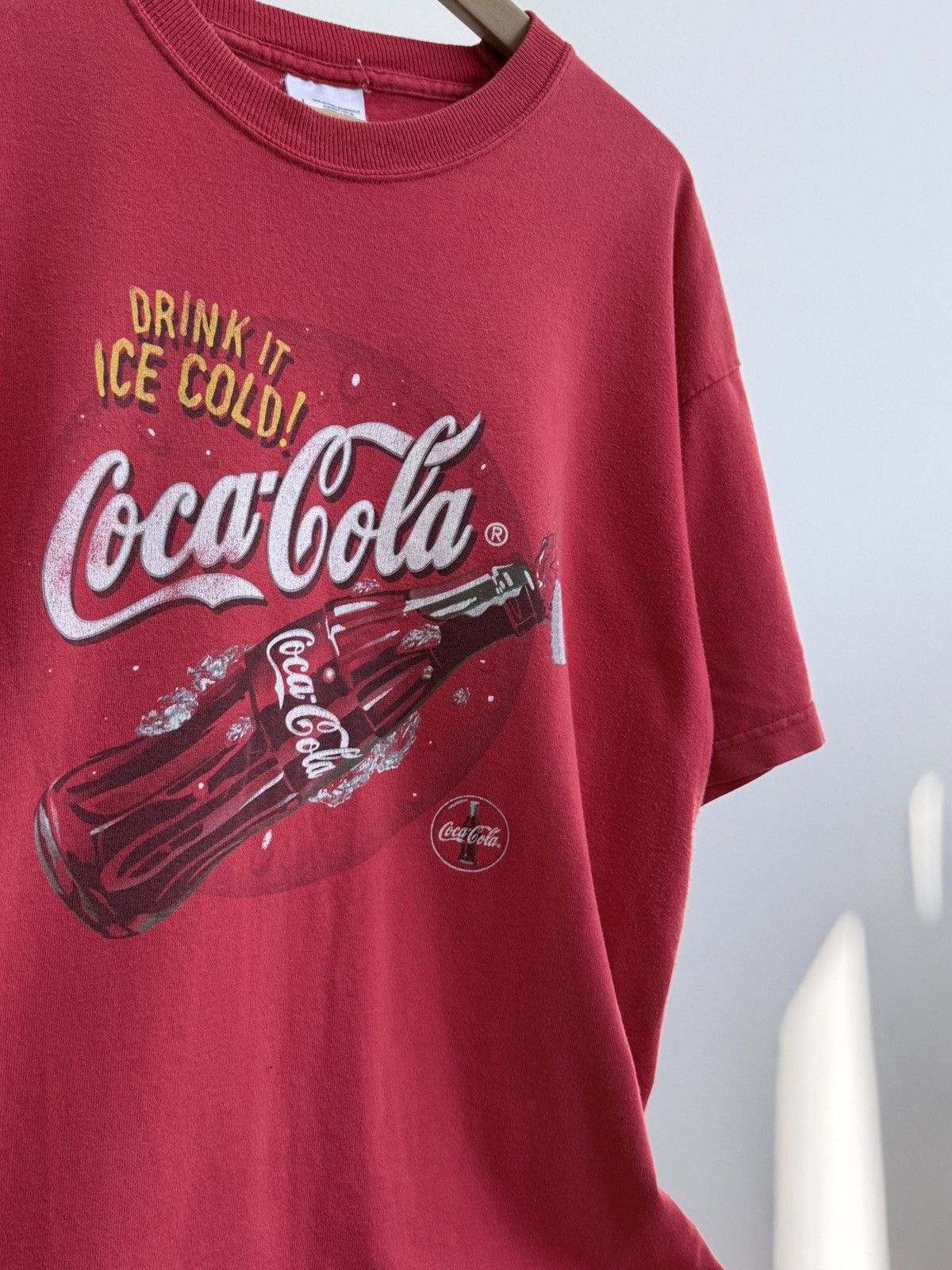 Coca Cola Vintage 90s Coca Cola Graphic T-Shirt Size US L / EU 52-54 / 3 - 2 Thumbnail