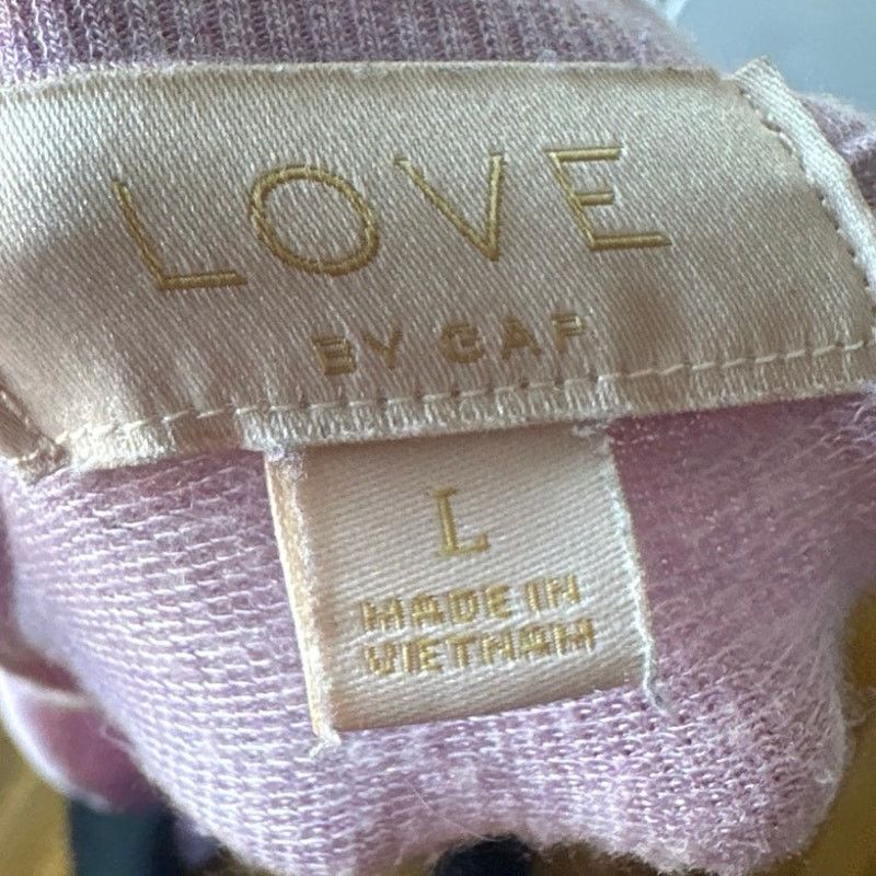 Gap Gap Love Lilac Sweatshirt Tunic Lounge Dress – Size L Size L / US 10 / IT 46 - 6 Thumbnail