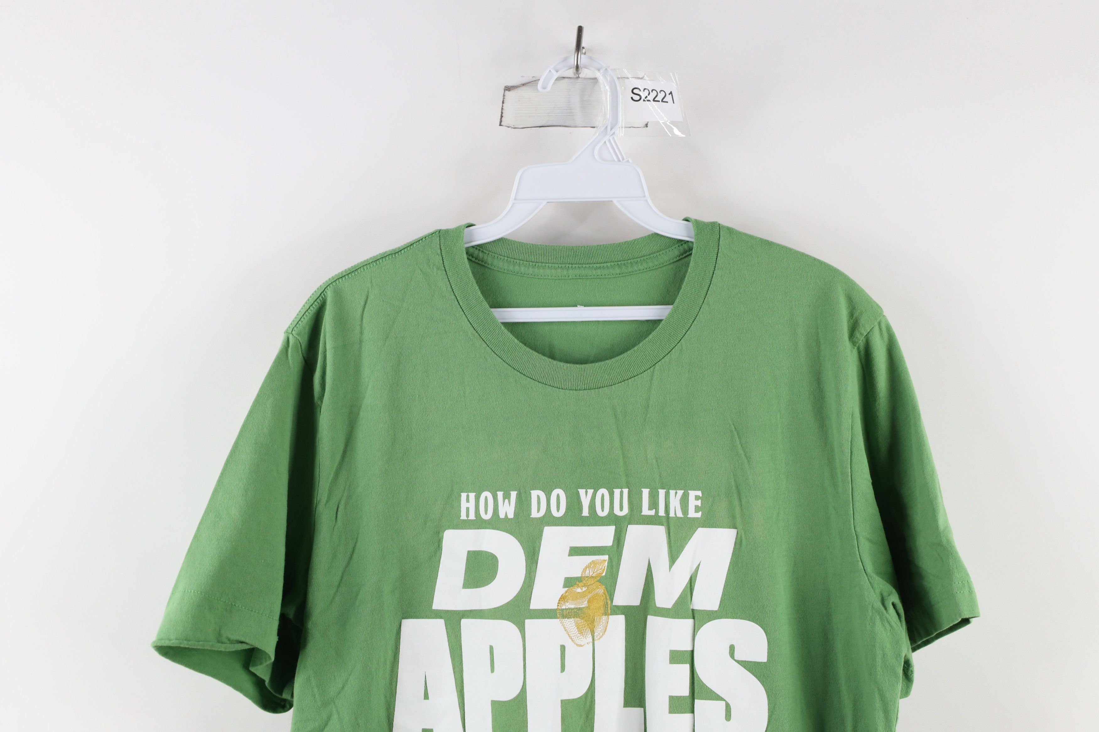Vintage Proper No Twelve How Do You Like Dem Apples Whiskey T-Shirt Size US L / EU 52-54 / 3 - 2 Thumbnail