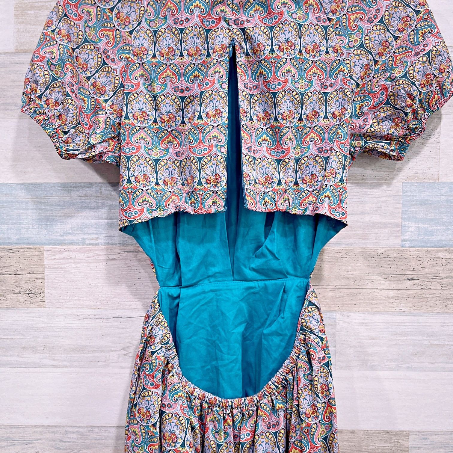 J.Crew J Crew Side Cutout Dress Liberty Giorgia Duke Womens 0 Size XS / US 0-2 / IT 36-38 - 6 Thumbnail