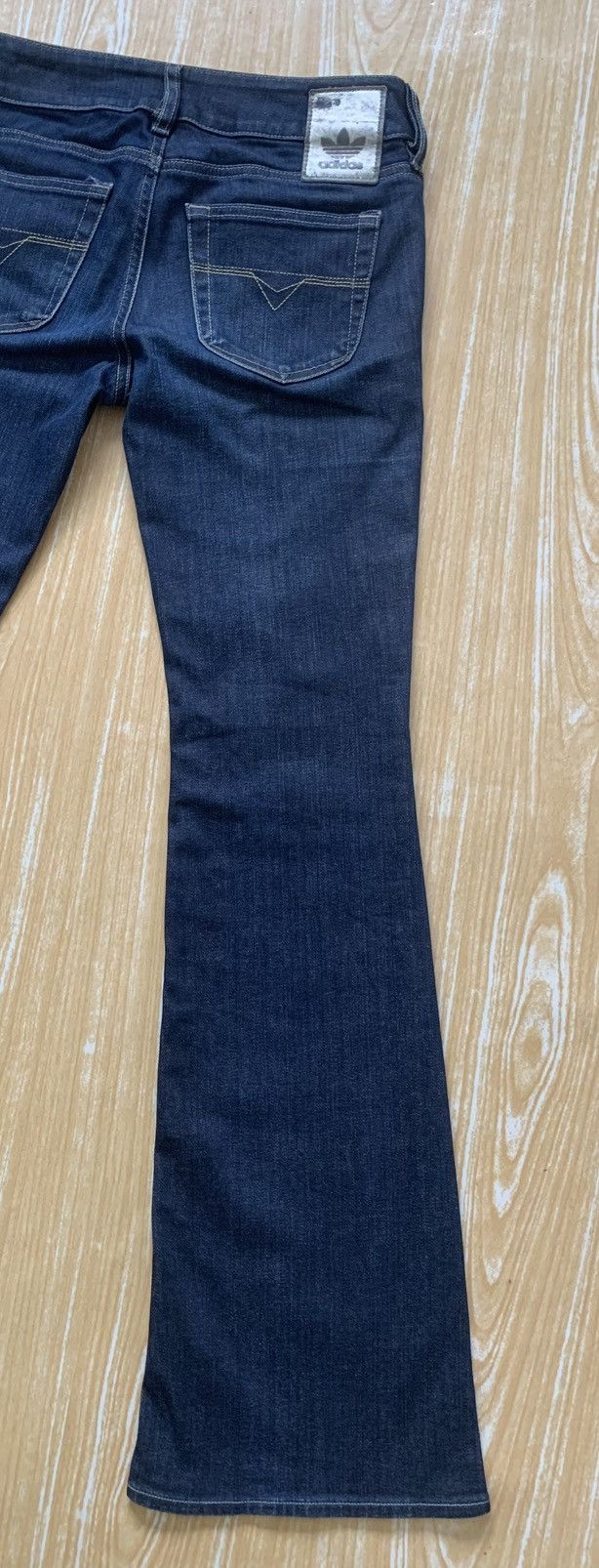 Adidas × Diesel Rare Diesel x Adidas ADI-LOUVELY Stretch Flare Jeans Pants Size US 27 - 10 Thumbnail