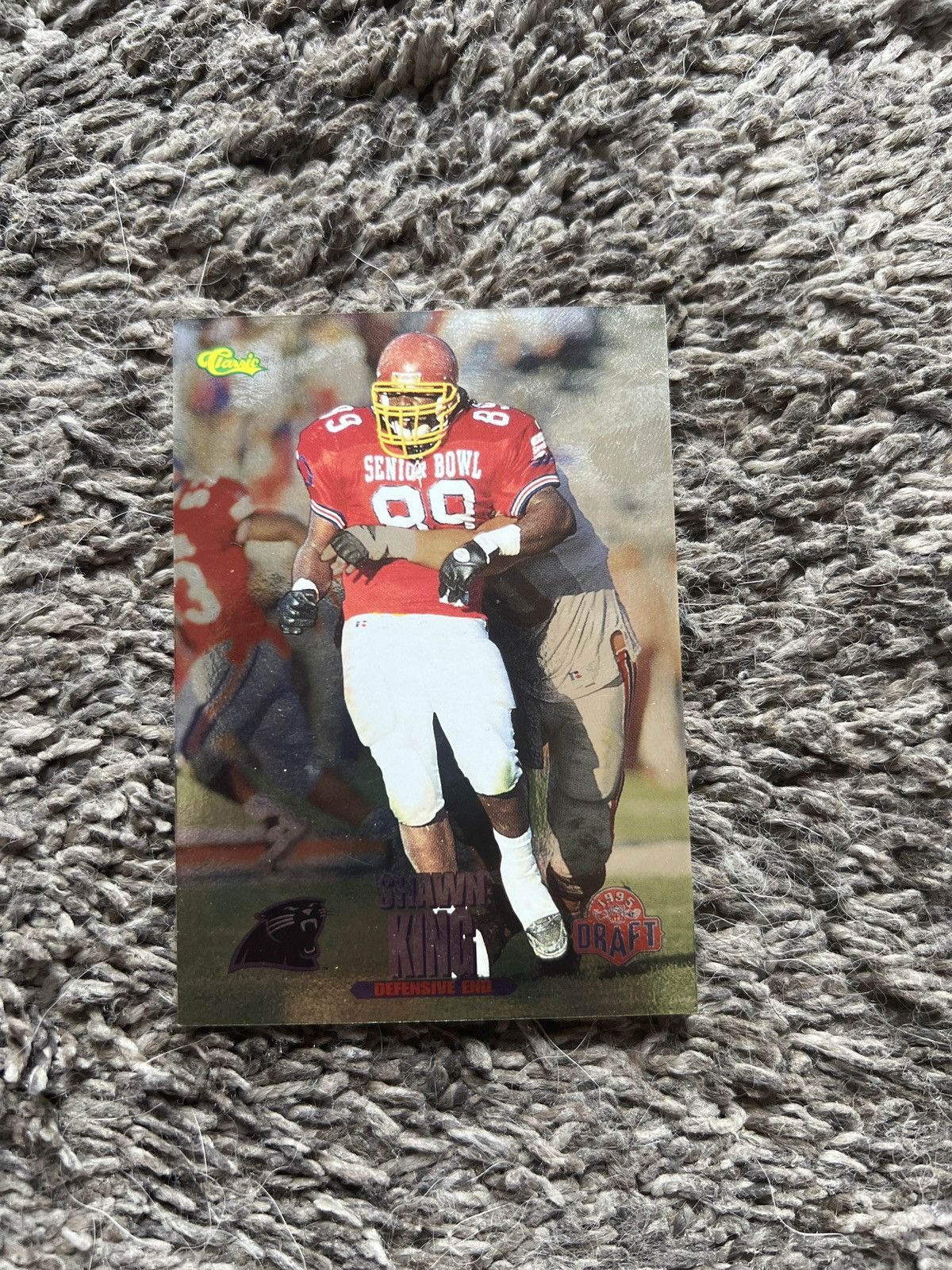 NFL 1995 Classic #95 Shawn King Card Size ONE SIZE - 1 Thumbnail