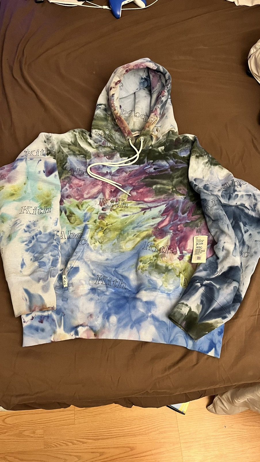 Advisory Board Crystals Kith Kith x ABC moss hoodie Grailed