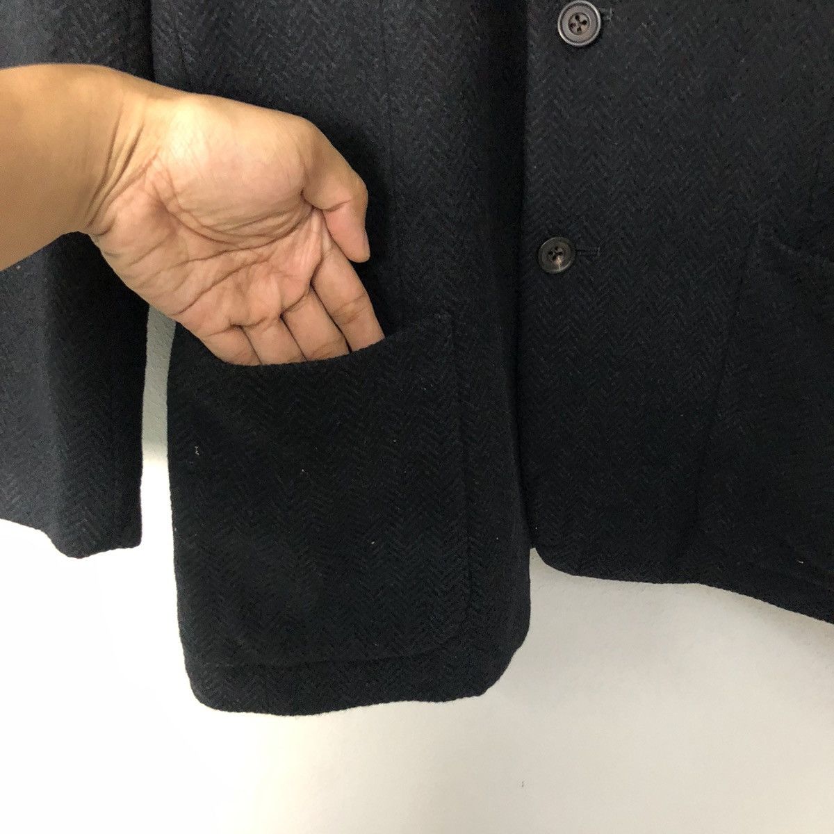 Burberry Vintage Burberrys Two Button Blazer Coat Jacket Size US L / EU 52-54 / 3 - 7 Thumbnail