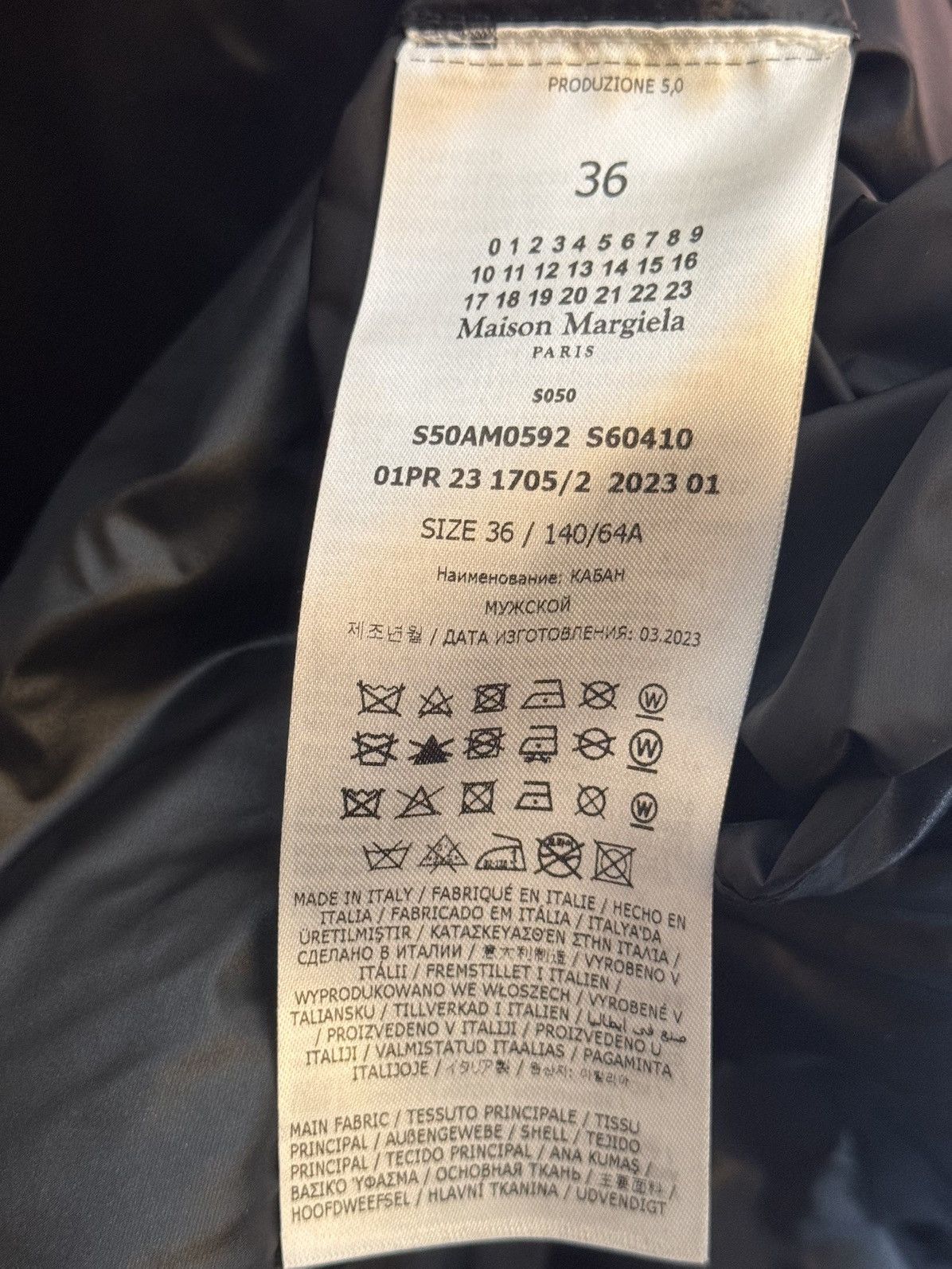 Maison Margiela margiela down puffer black blazer 36 it wo oversized Size XS / US 0-2 / IT 36-38 - 3 Thumbnail
