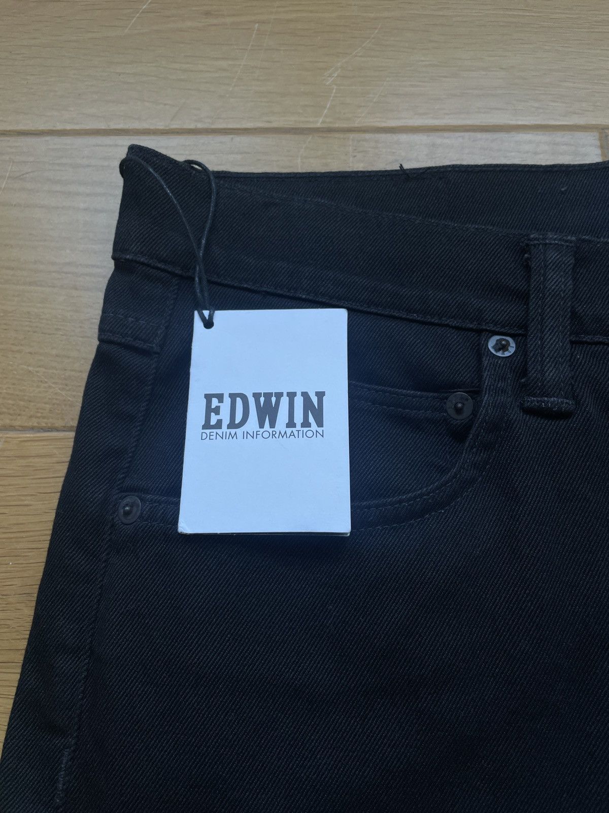 Edwin Edwin x Japanese Brand ED55 Black Denim Jeans W30 Tapered Size US 30 / EU 46 - 5 Thumbnail
