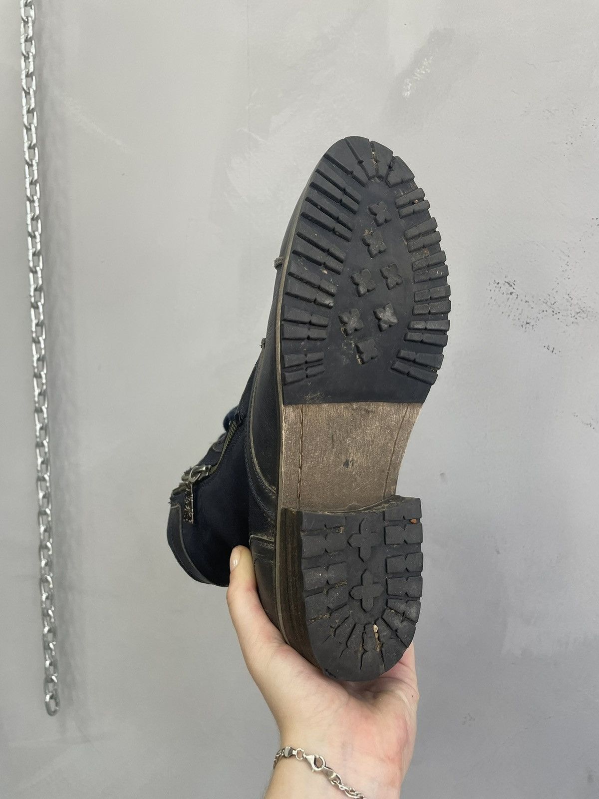 Undercover Combat boots zipper guidi style lace up avant garde vintage Size US 8 / EU 41 - 10 Thumbnail