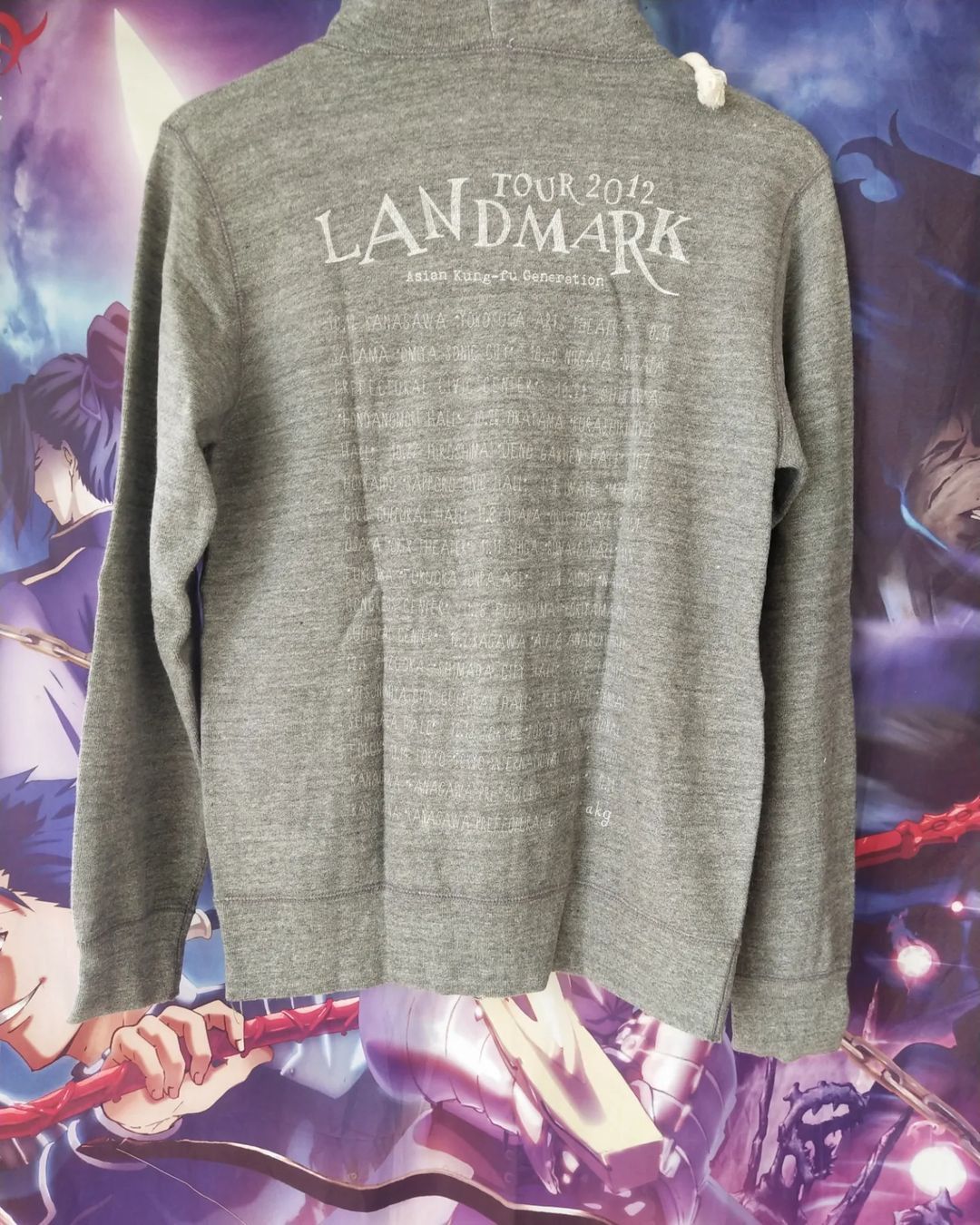 Band Tees × Japanese Brand Asian Kungfu Generation Landmark Tour 2012 Band Hoodie Size M / US 6-8 / IT 42-44 - 3 Thumbnail