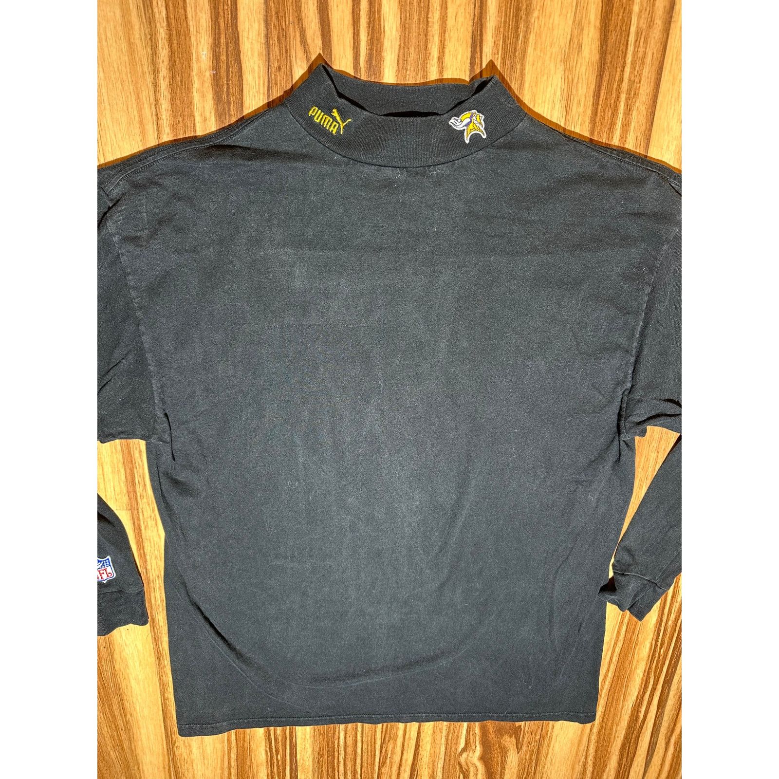 Puma Vintage Minnesota Vikings Puma Long-sleeve Size L Size US L / EU 52-54 / 3 - 3 Thumbnail