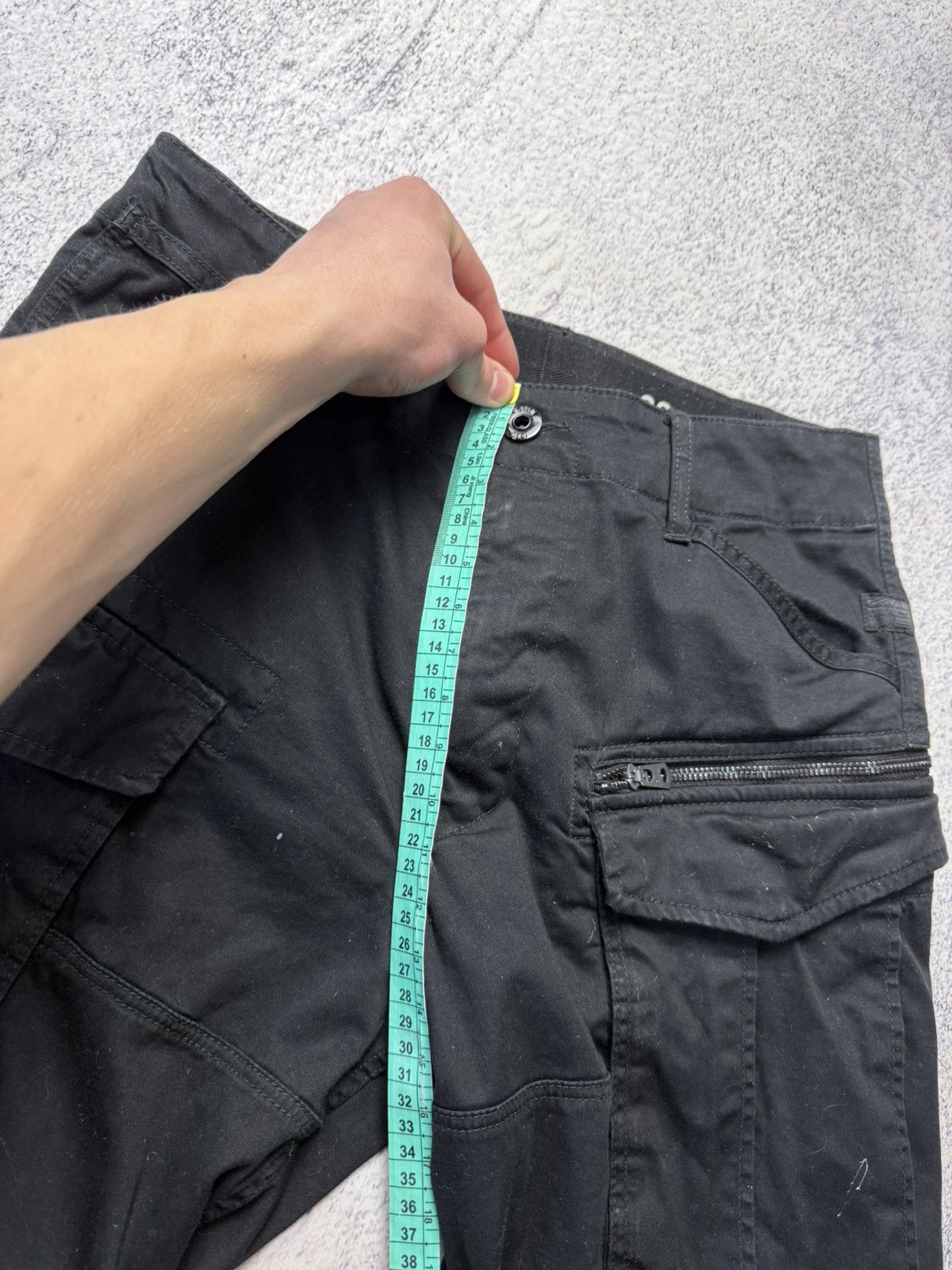 G-Star Mens Vintage G Star Raw Cargo Shorts rare army Y2K Size US 28 / EU 44 - 19 Thumbnail