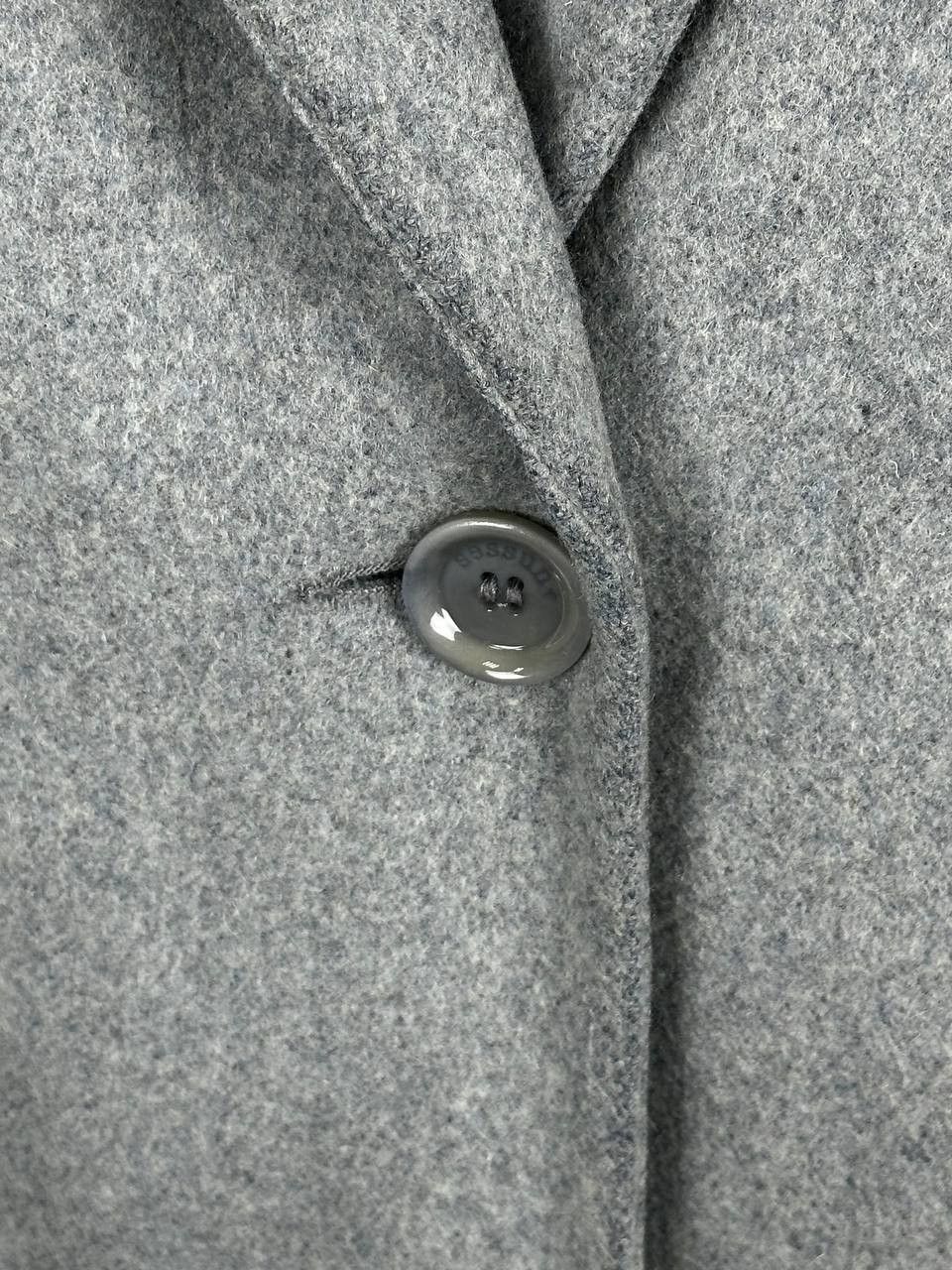 Japanese Brand Luxury Sessun Sky Blue Wool Womans Coat Size XS / US 0-2 / IT 36-38 - 8 Thumbnail