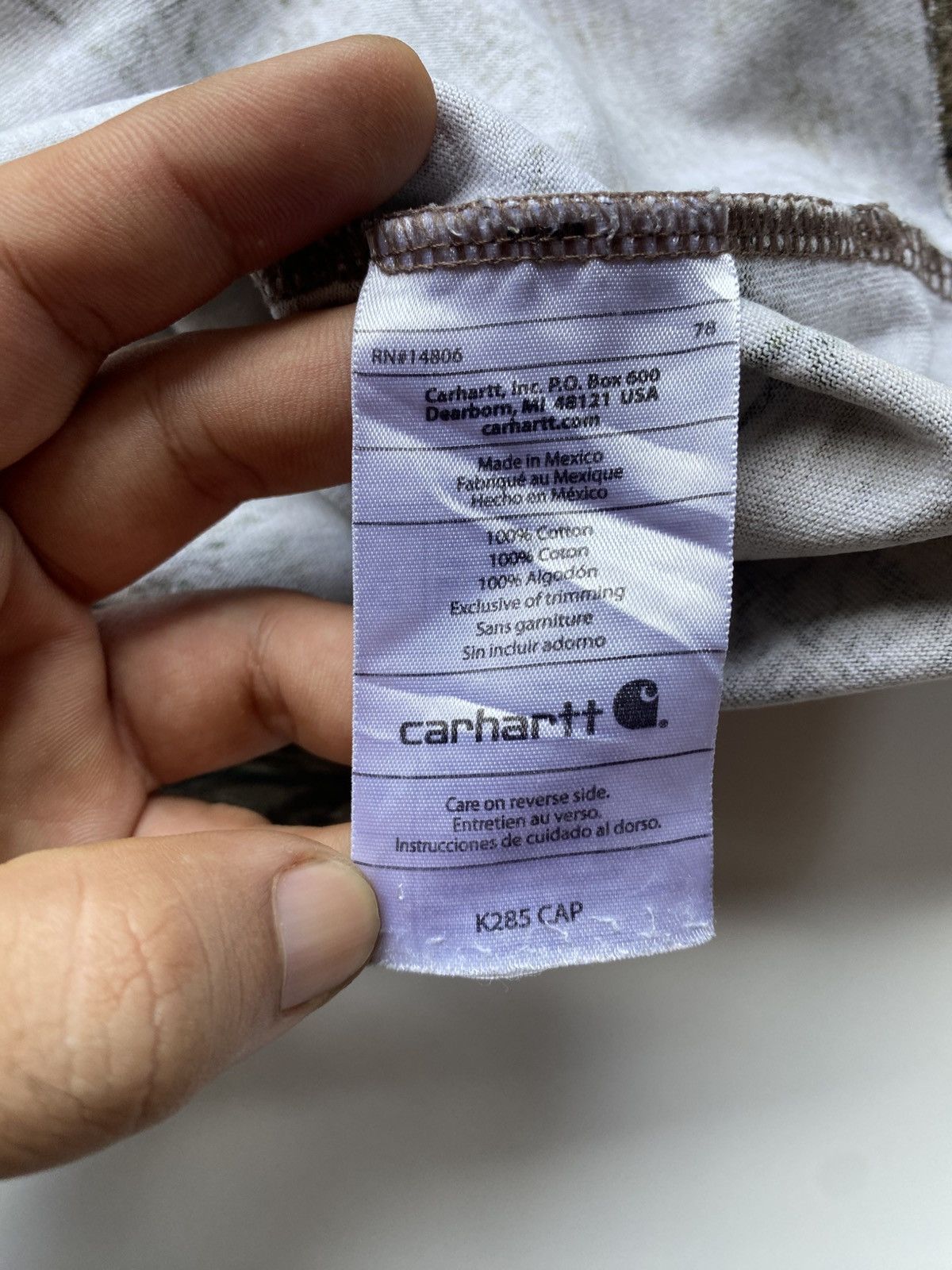 Carhartt Carhartt Men's Realtree Xtra Workwear Graphic Signature Camo Size US XL / EU 56 / 4 - 6 Thumbnail