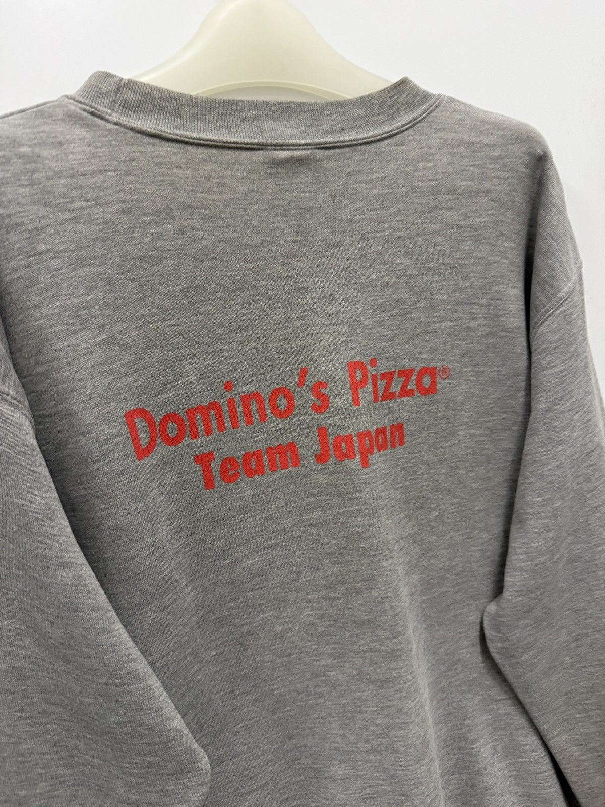 Japanese Brand Japan Domino's Pizza Team Japan Distressed Sweatshirt - L Size US M / EU 48-50 / 2 - 12 Thumbnail
