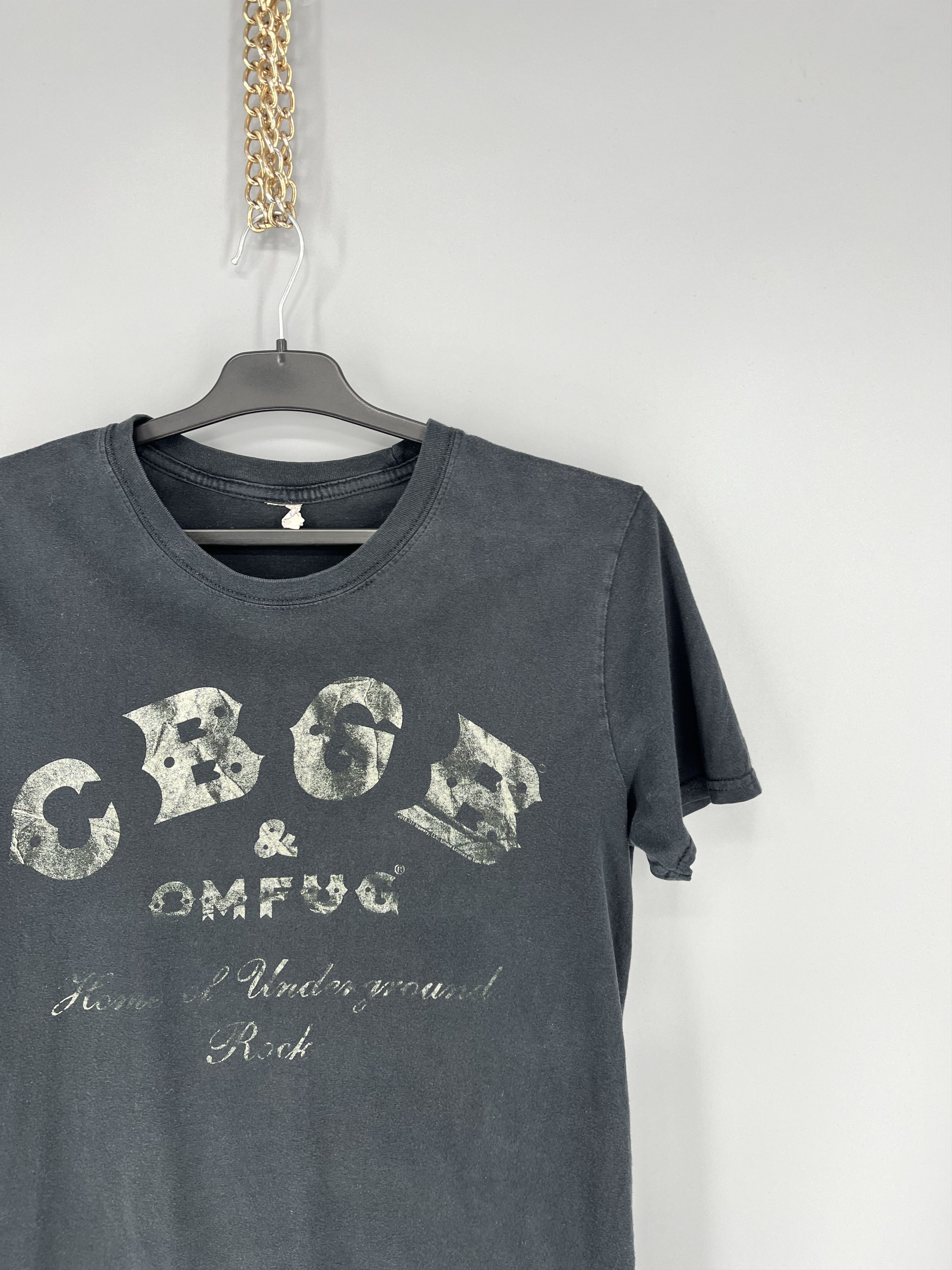 Band Tees Vintage CBGB OMFUG Home Of Underground Rock T Shirt Size US M / EU 48-50 / 2 - 5 Thumbnail