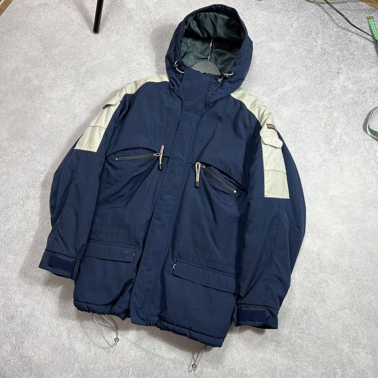 Napapijri Vintage Napapijri Cordura Parka – Navy Blue💙 Archive Hype Size US M / EU 48-50 / 2 - 2 Thumbnail