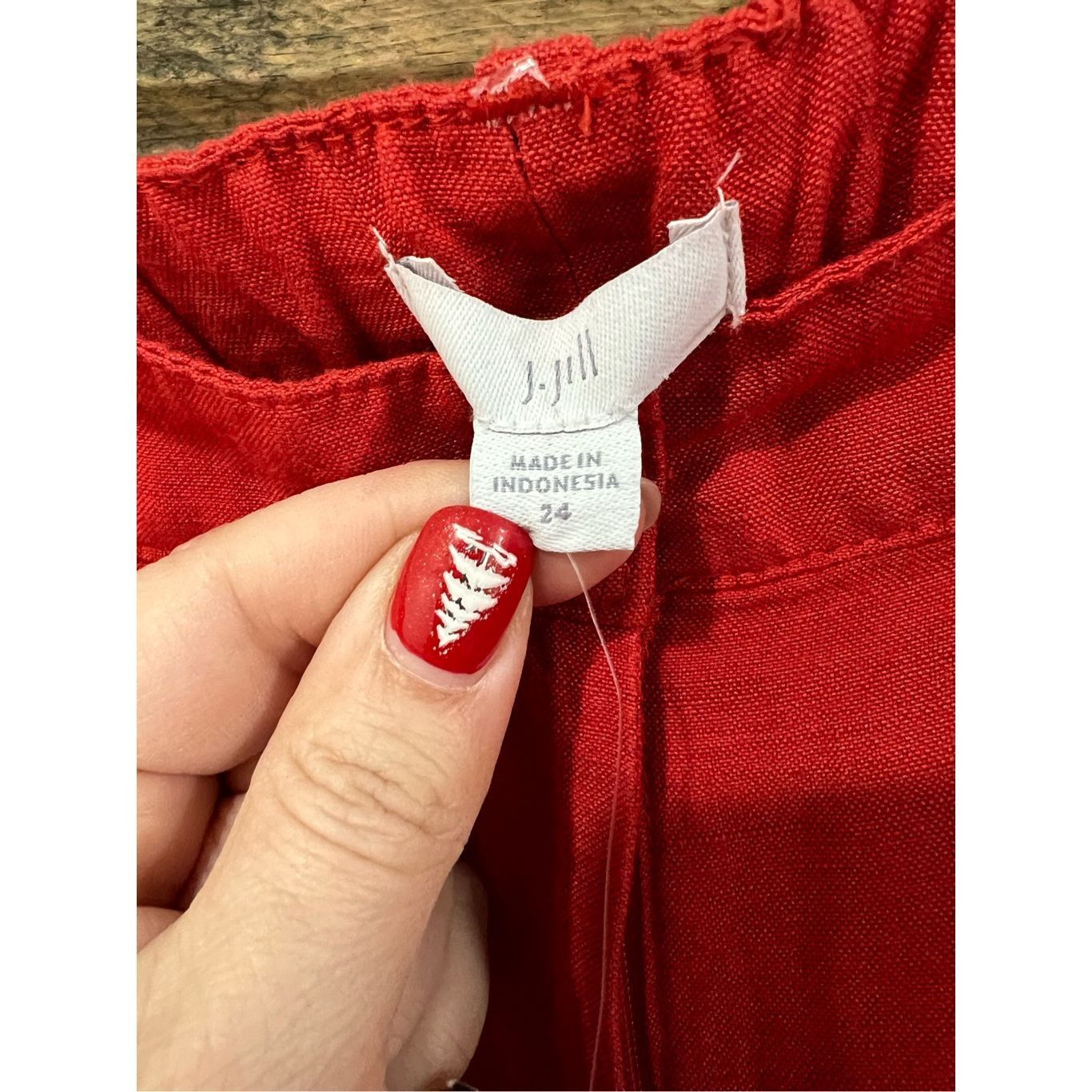 Other J. Jill NWT linen blend wide pants plus size 24 Size 42" / US 20 - 3 Thumbnail
