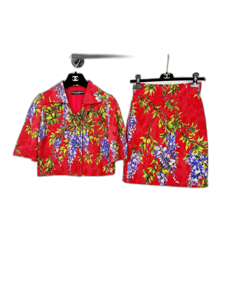 DG Dolce & Gabbana Jacket and Skirt Set