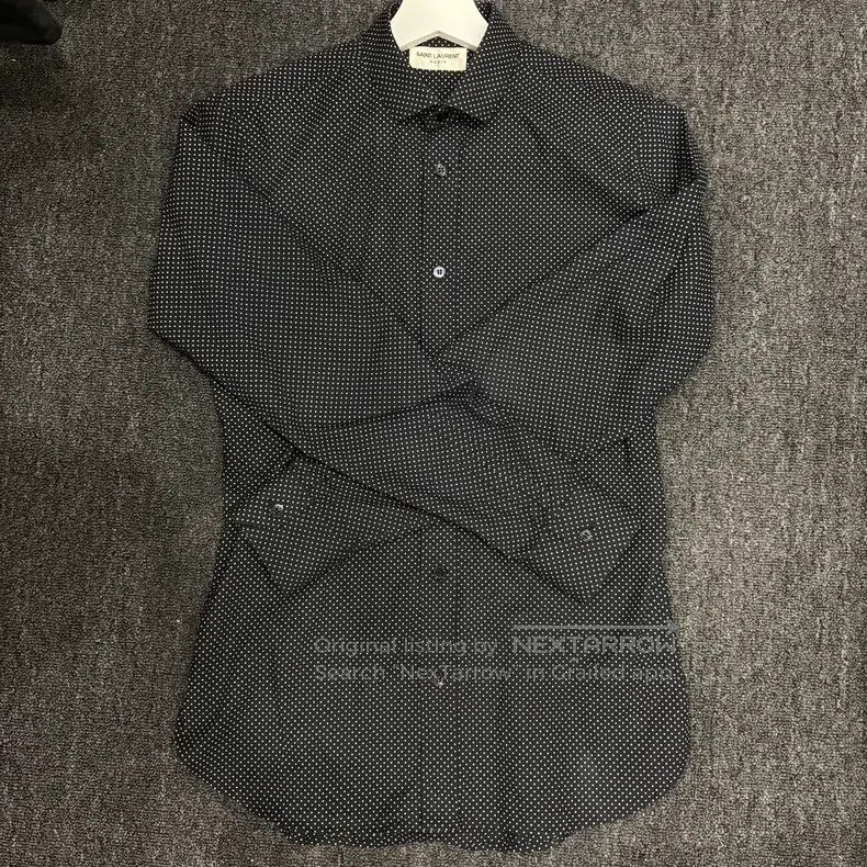 Saint Laurent Paris Saint Laurent Paris size 37 Polka Dot Shirt Size US XS / EU 42 / 0 - 1 Thumbnail