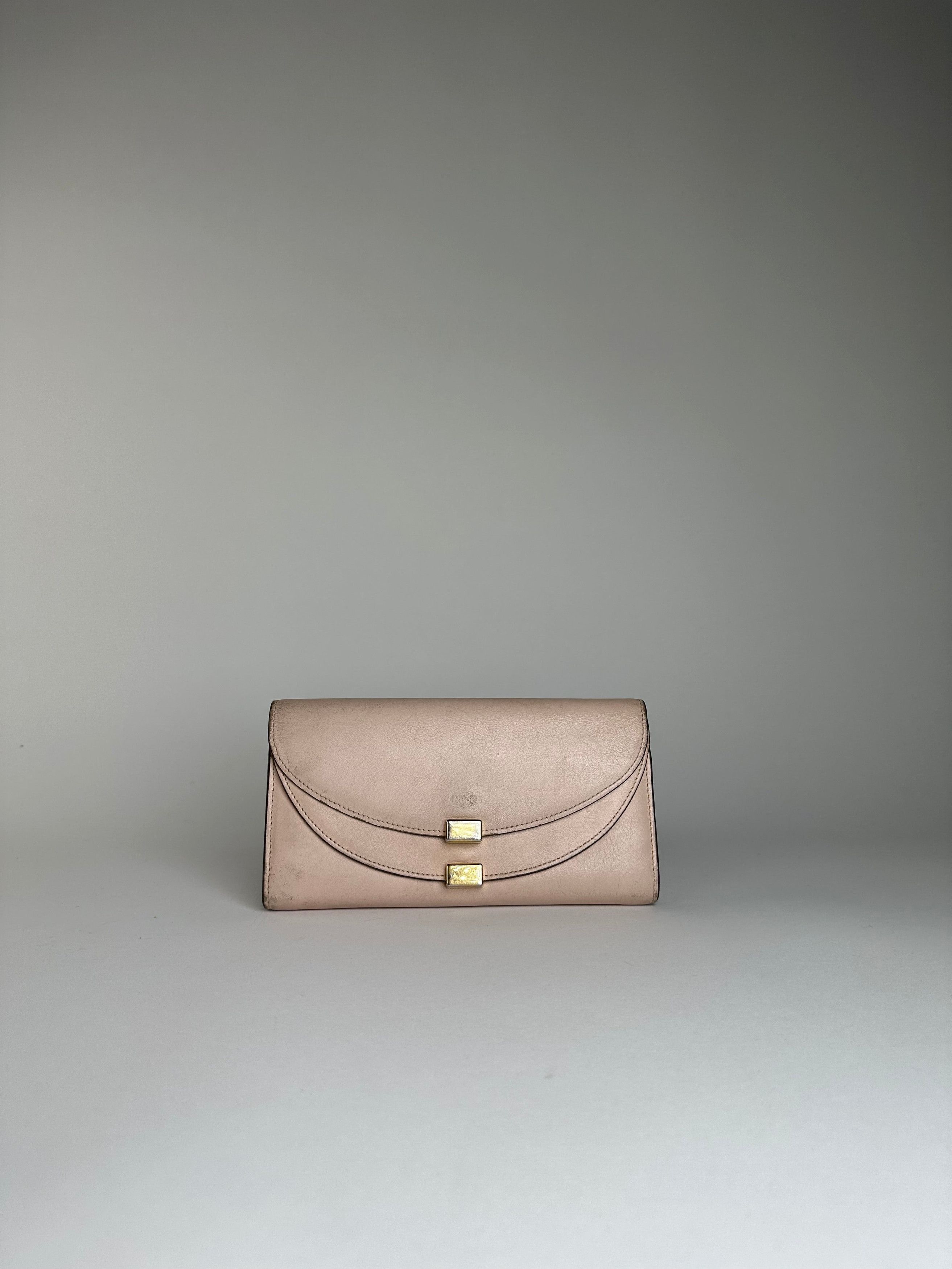 Chloe Vintage Grained Wallet Blush Size ONE SIZE - 1 Thumbnail