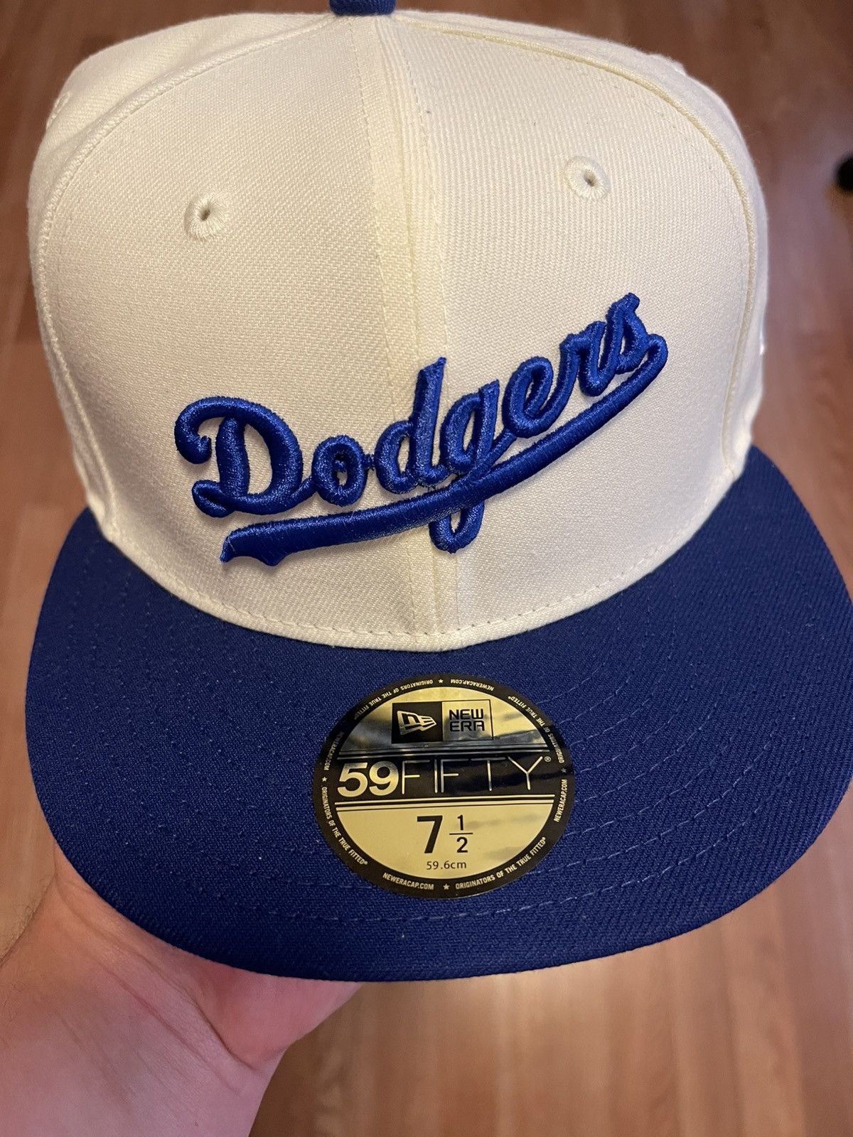 Hat Club Hat Club x New Era Dodgers 7 1/2 60 Years Fitted Hat Size ONE SIZE - 2 Thumbnail