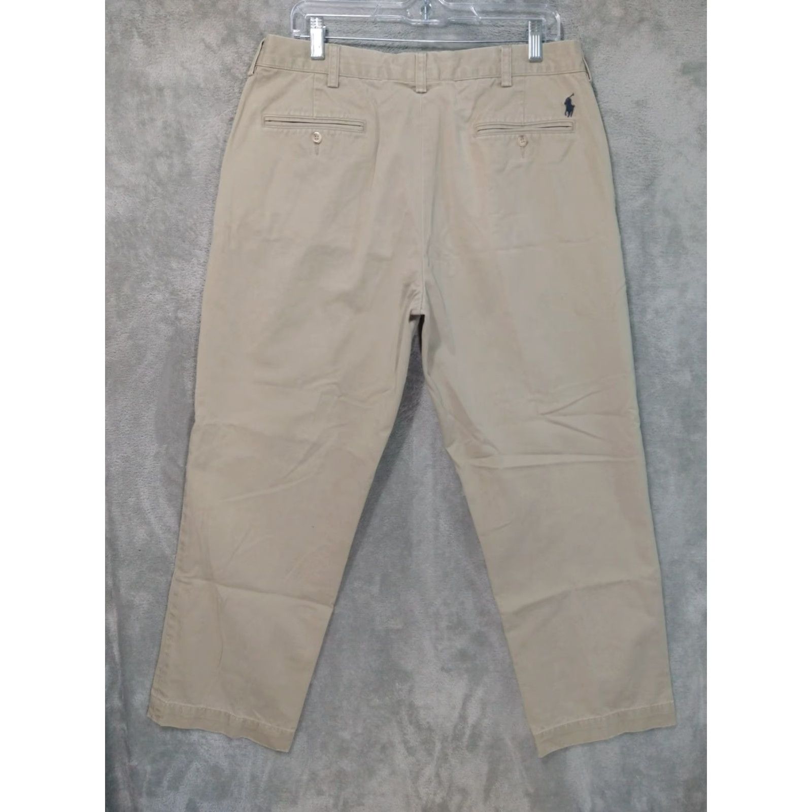 Polo Ralph Lauren Polo Ralph Lauren Pants Mens 36x30 Beige Chino Preston Flat Front Mid Rise Slim Tapered Regular Size 36 Beige Polo Ralph Lauren Pants Mens 36x30 Size US M / EU 48-50 / 2 - 2 Thumbnail