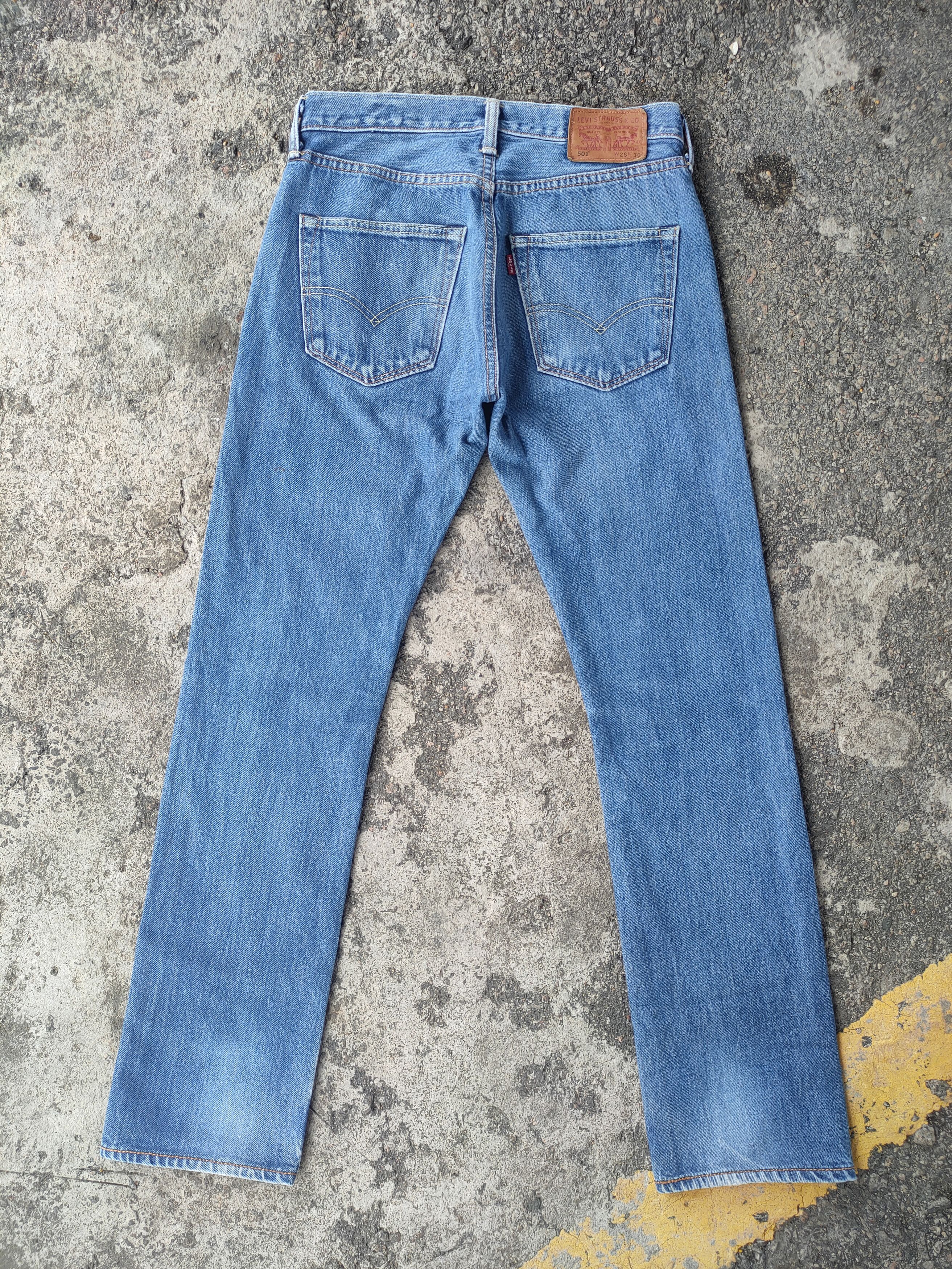 Levi's LEVI'S 501 PREMIUM x WHITE OAK FADED JEANS DENIM PANTS Size US 29 - 3 Thumbnail