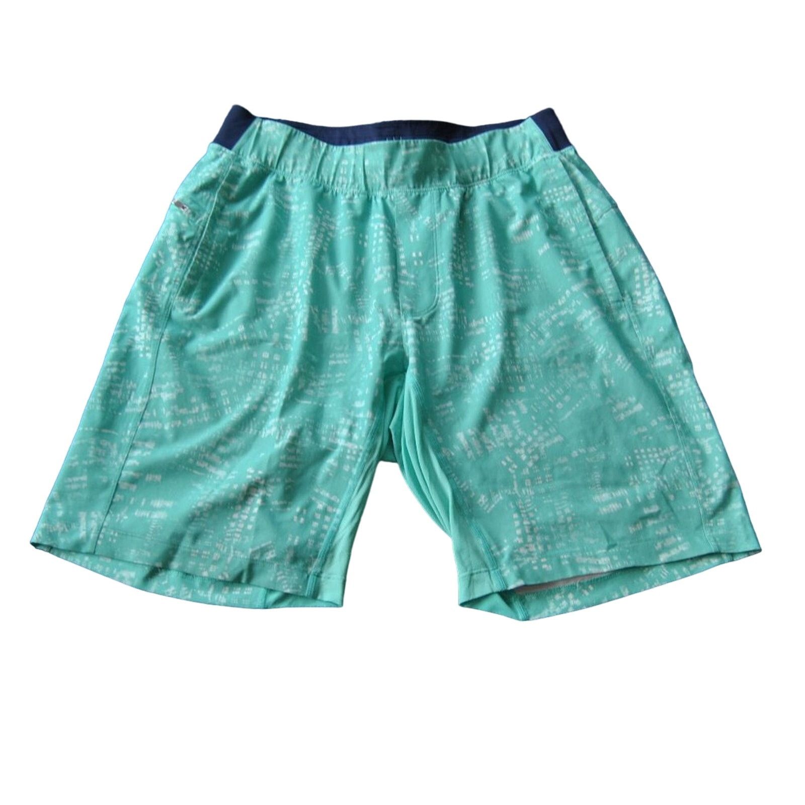 Lululemon Lululemon Teal Blue Athletic Hybrid Shorts Size US 30 / EU 46 - 1 Thumbnail